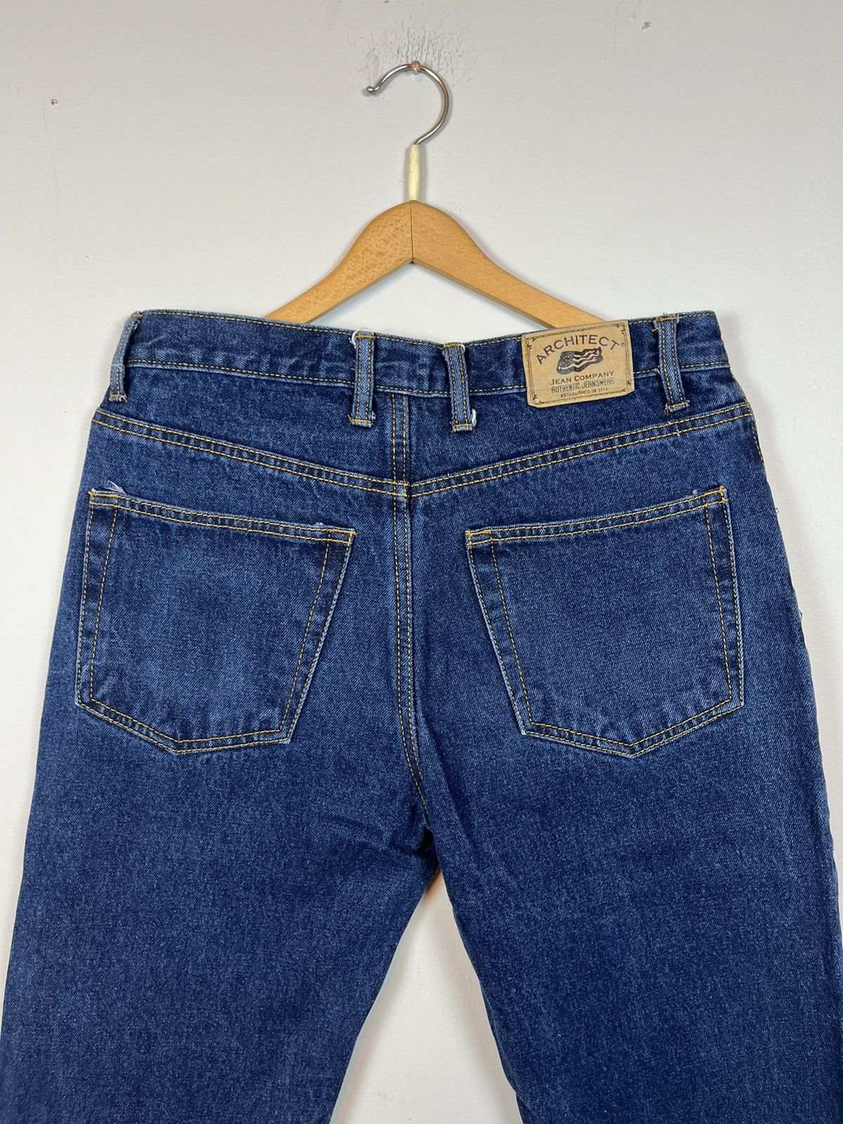 Architect × Japanese Brand × Vintage Vintage Architect Jeans regular fit Size US 30 / EU 46 - 9 Thumbnail