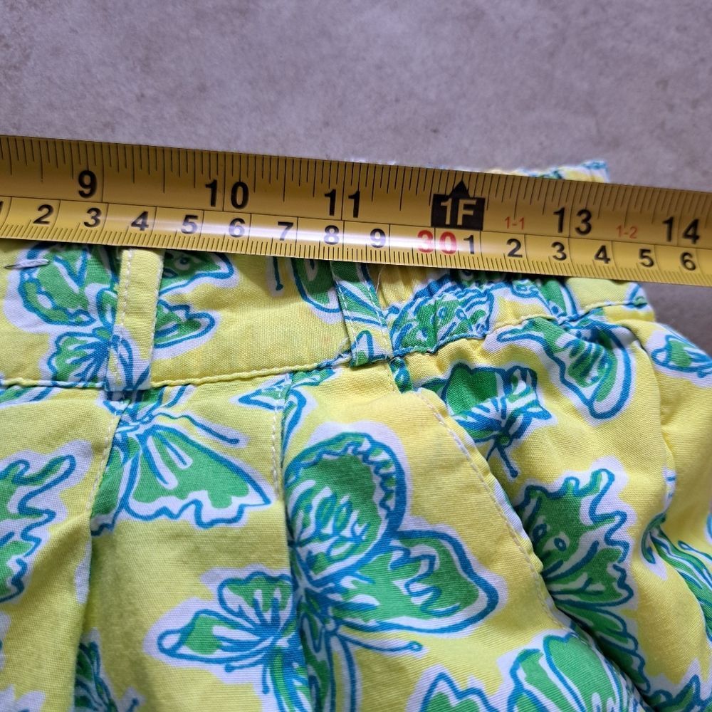 Lilly Pulitzer Vintage Lilly Pulitzer Butterfly Print Cotton High Waist Y2K Size 30" / US 8 / IT 44 - 6 Thumbnail