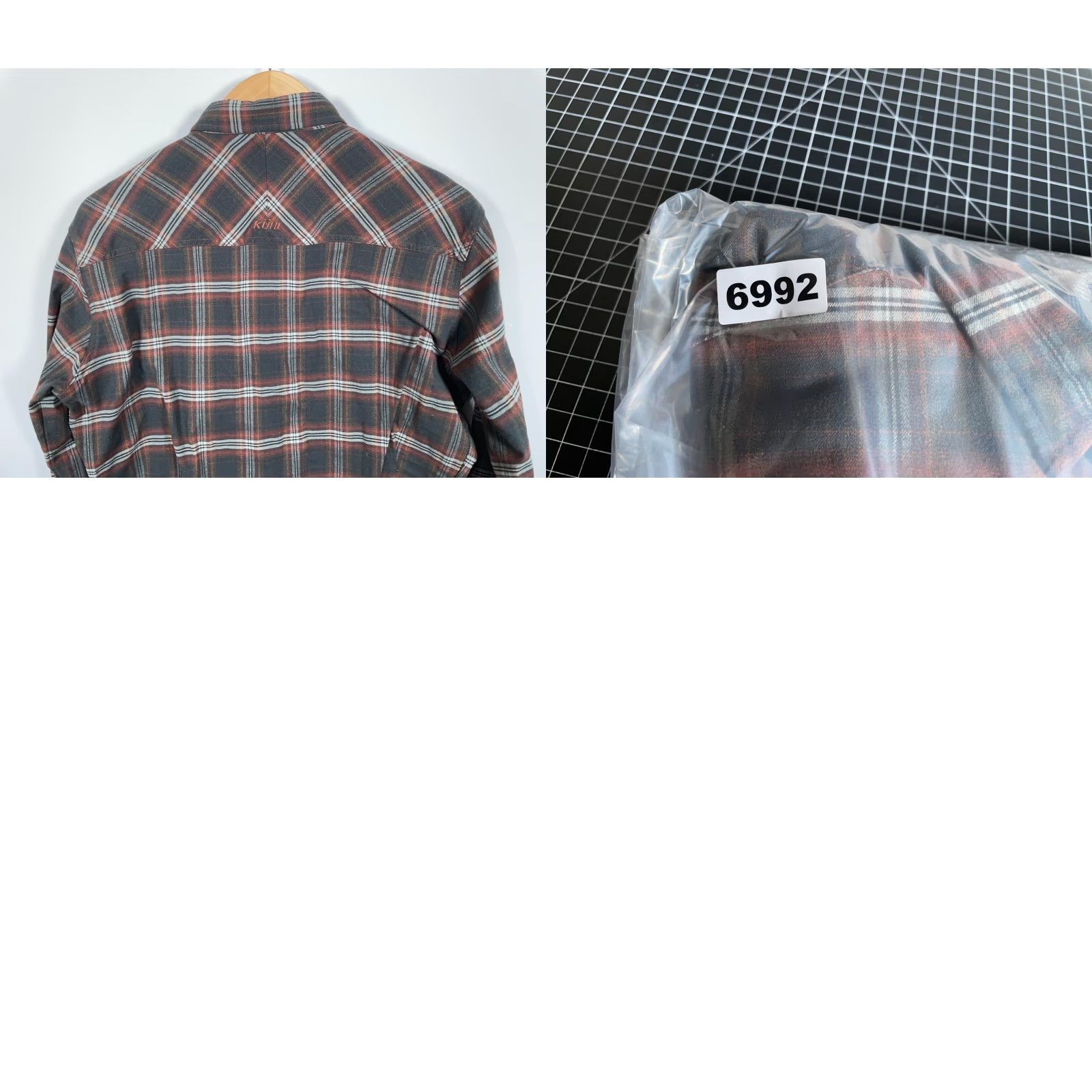 Vintage Kuhl Shirt Western Flannel Men’s Large Black Red Plaid Pearl Snap Lightweight Button-Up Size US L / EU 52-54 / 3 - 9 Thumbnail