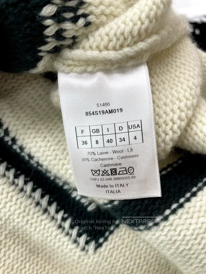Dior Dior Letter-printed sweater Size XS / US 0-2 / IT 36-38 - 6 Thumbnail