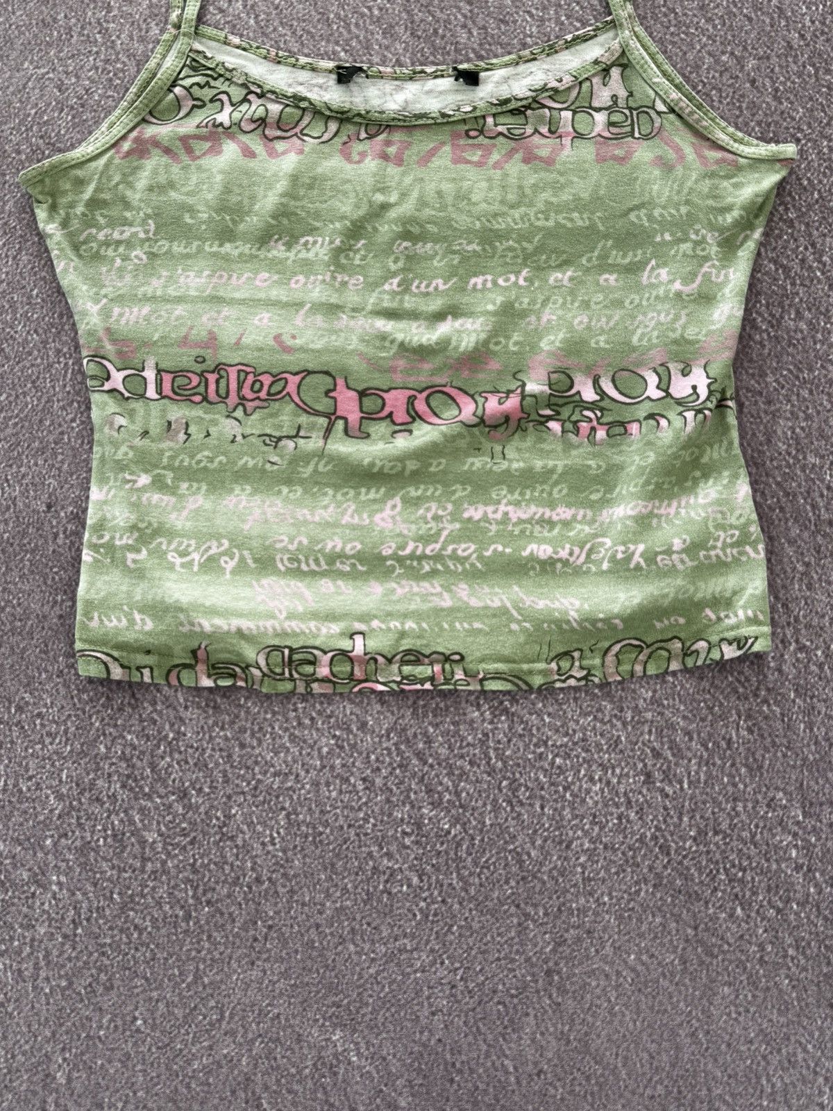 Hysteric Glamour Y2K Japan Vibe Techno Rave Grunge Crop Top Size S / US 4 / IT 40 - 4 Thumbnail