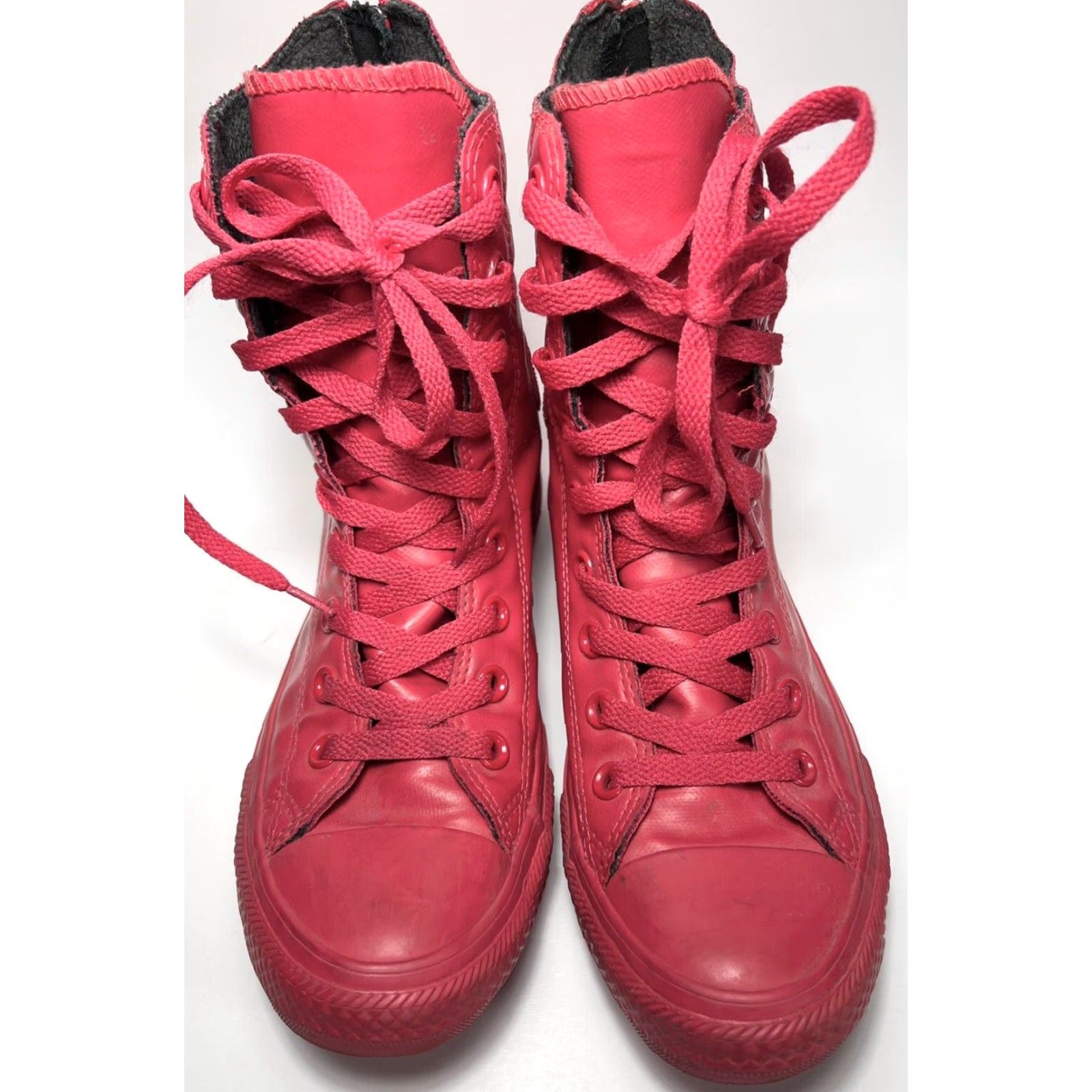 Converse Converse Chuck Taylor Boots Women’s Hi-Rise Combat Red Size 7 US 7 EU 37.5 UK 5 Size US 5 / IT 35 - 4 Thumbnail