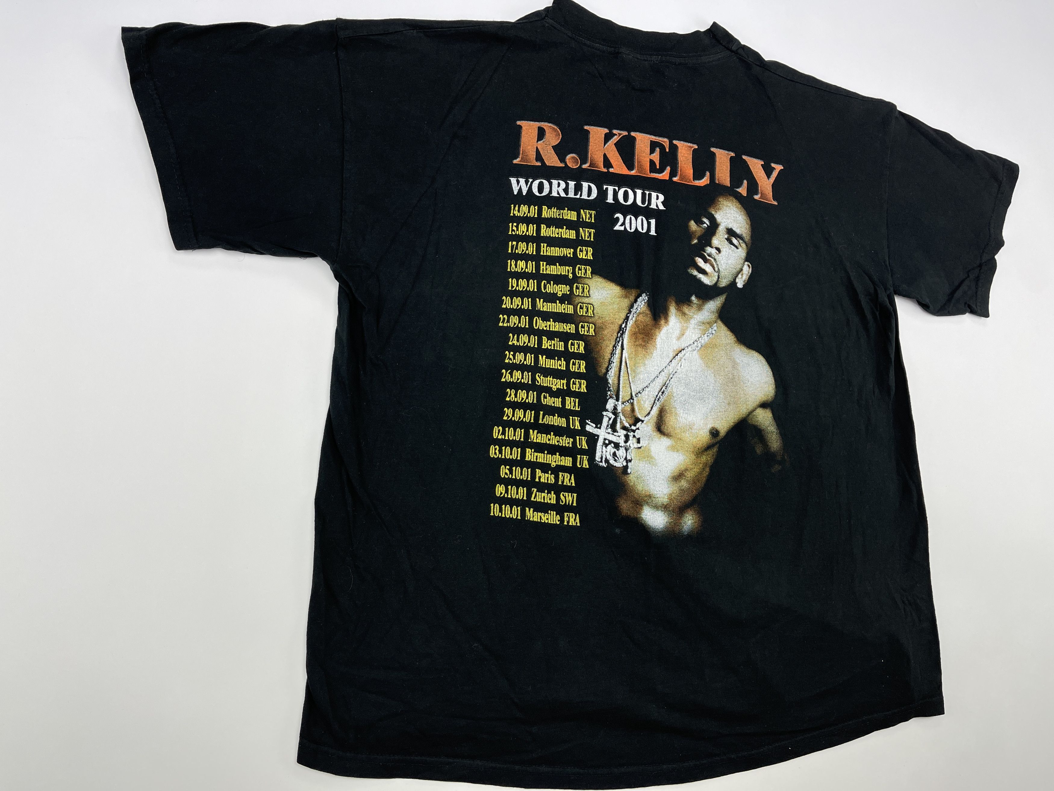 Rap Tees × Vintage R Kelly t-shirt, The TP-2.com Tour 2001, vintage, 2 SIDED XL Size US XL / EU 56 / 4 - 8 Thumbnail