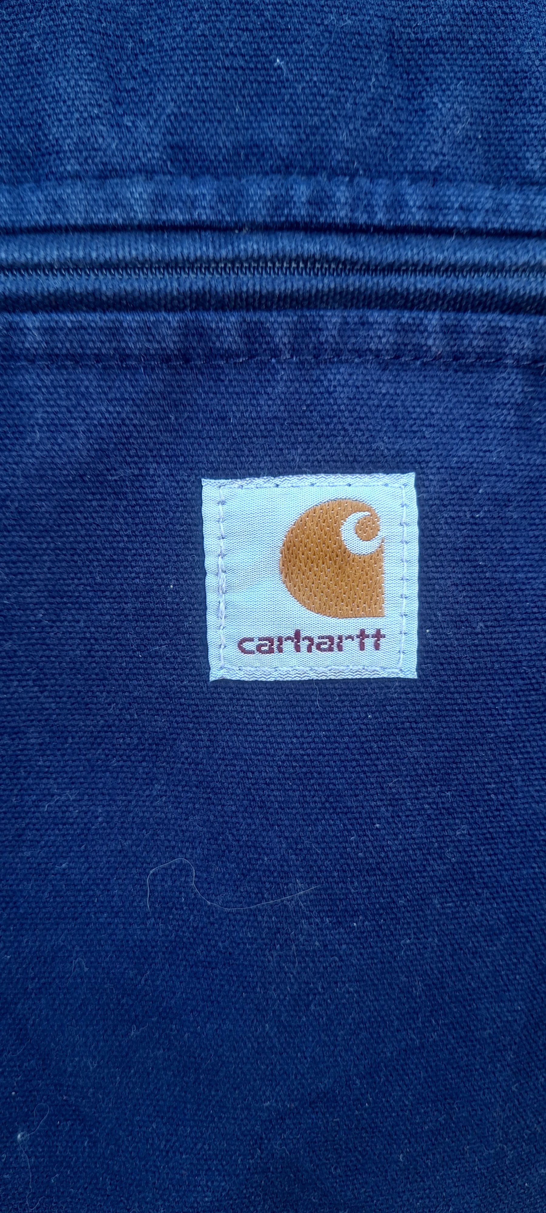 Carhartt Vintage Carhartt detroit blue unlined EJ196MDT Medium Jacket Size US M / EU 48-50 / 2 - 11 Thumbnail