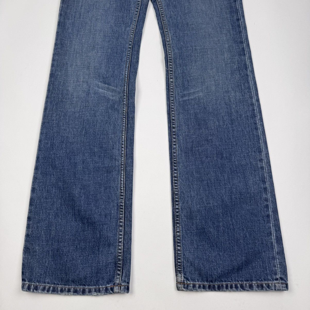 Prada Prada 2006 Blue Washed ”Regular Fit” Bootcut Jeans Size US 34 / EU 50 - 3 Thumbnail