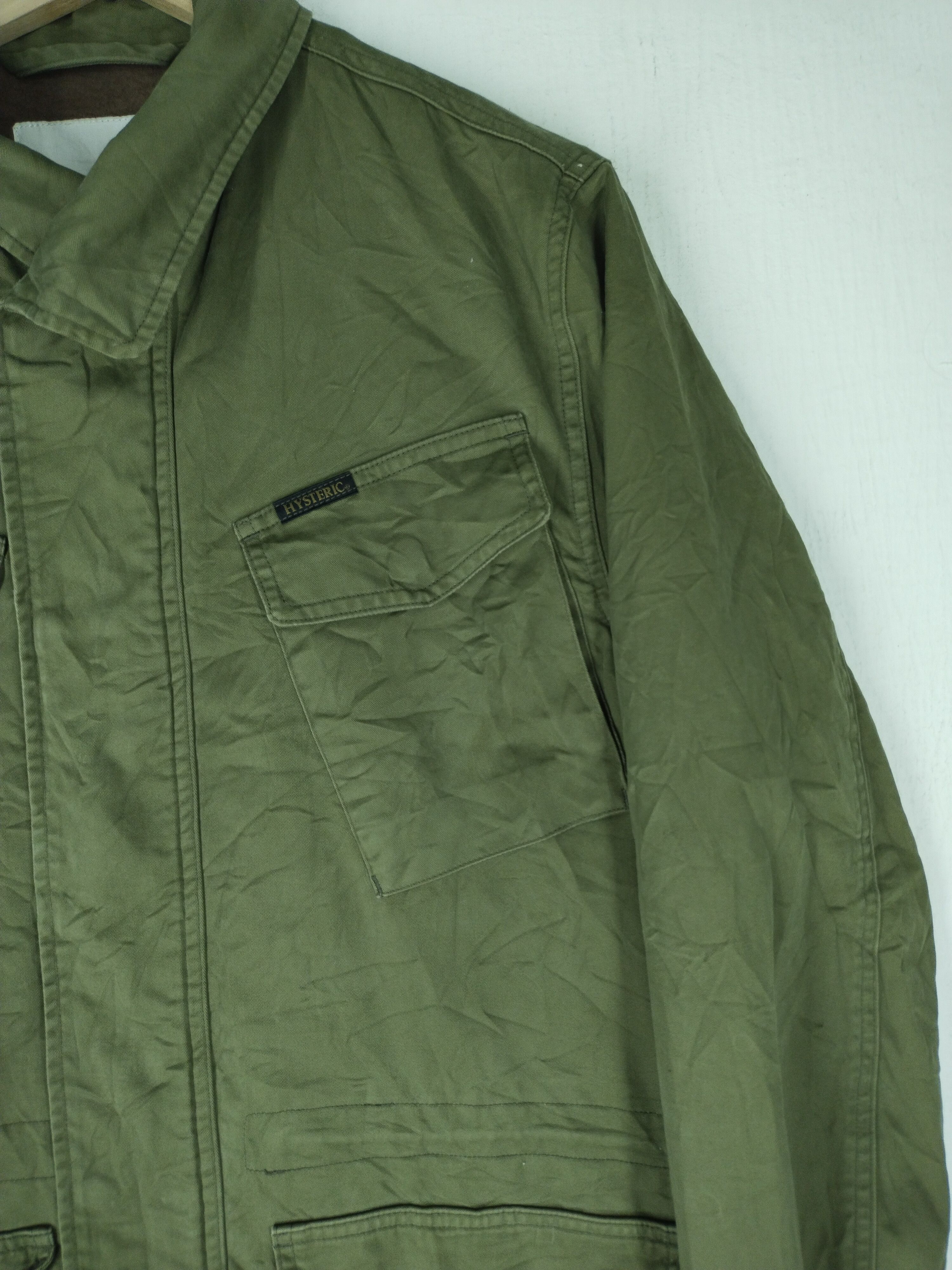 Hysteric Glamour Vtg Hysteric Glamour Army Green Jacket Size US M / EU 48-50 / 2 - 3 Thumbnail