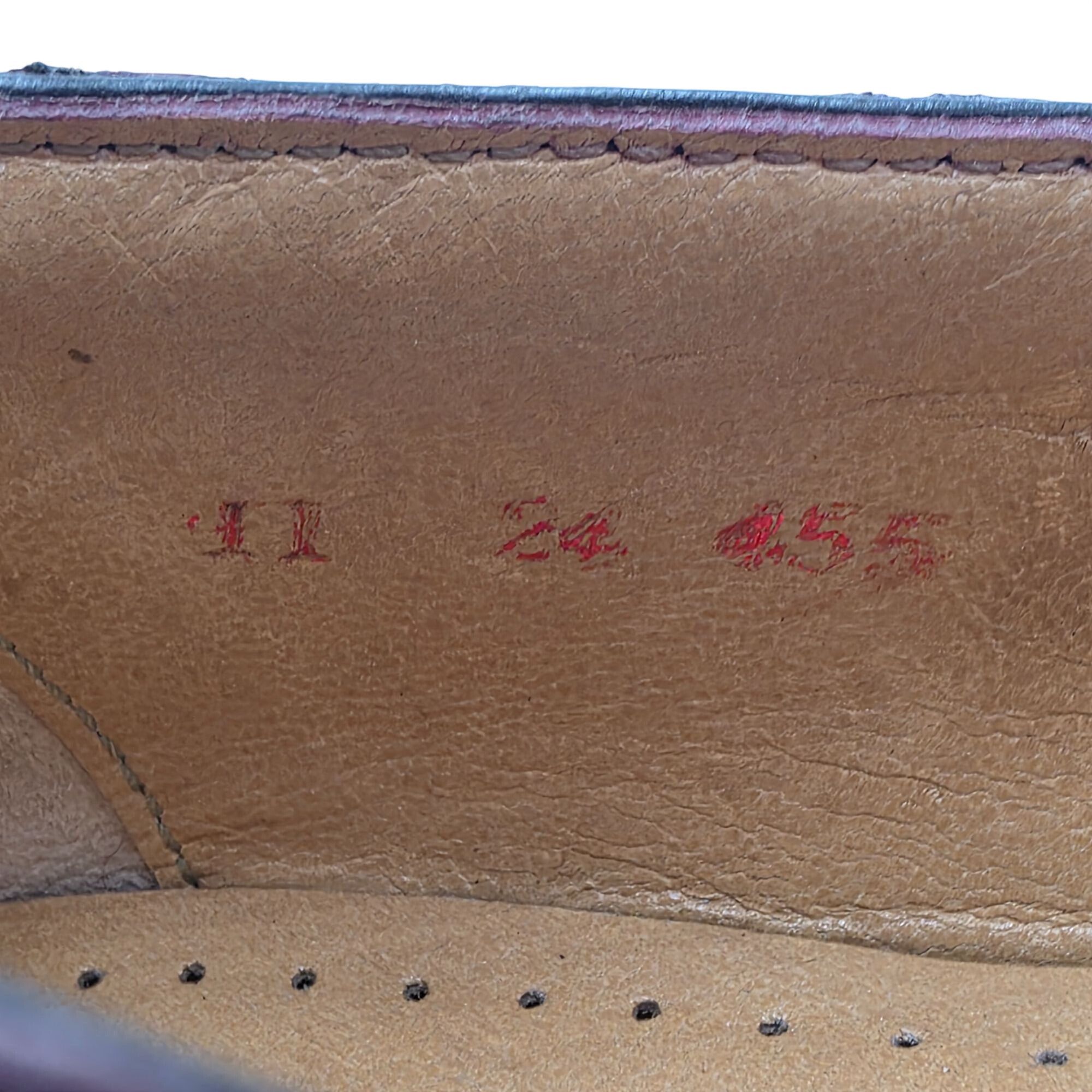 David Eden Vintage Crocodile Burgundy David Eden Exotic Italy Loafers Size US 11 / EU 44 - 10 Thumbnail