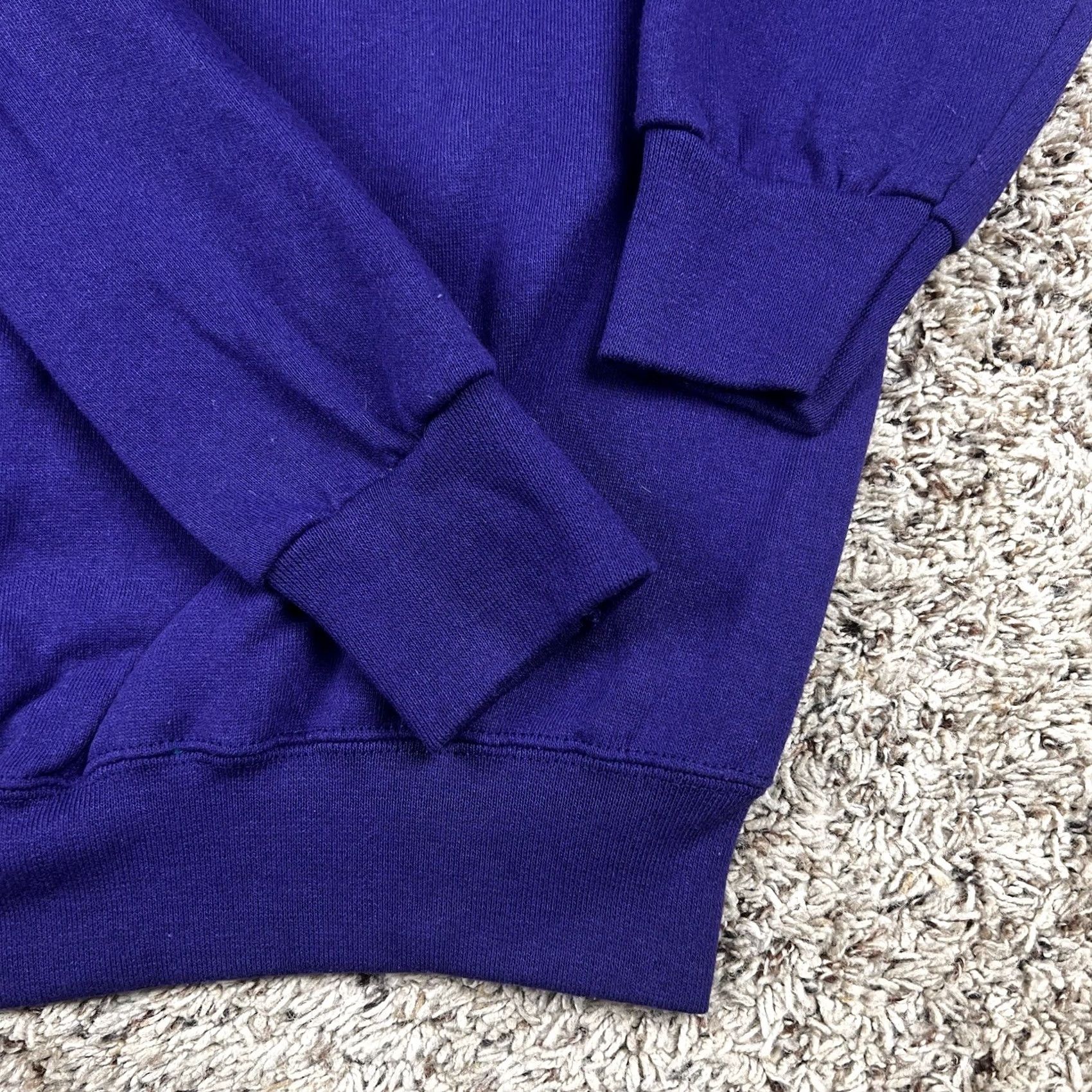 Vintage VINTAGE Northwestern Wildcats Crewneck Sweatshirt XL Purple 90s Rose Bowl, Pasadena, Logo, Graphic Print, Heavyweight, Pullover, Unisex Adults Size US XL / EU 56 / 4 - 6 Thumbnail