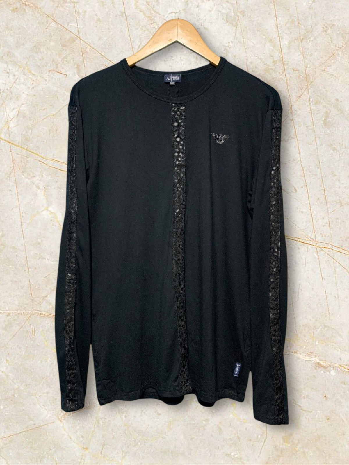 Armani Vintage Armani jeans fur longsleeve Size US L / EU 52-54 / 3 - 2 Thumbnail
