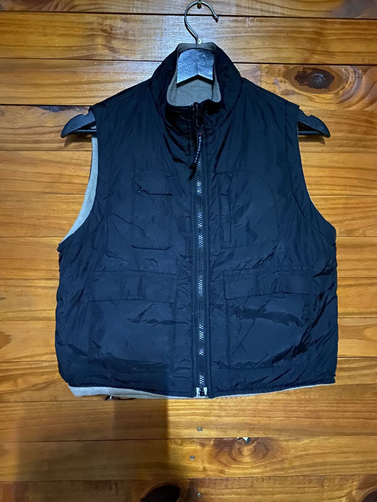 C.P. Company C.P. Company Reversible Fleece Puffer Vest Italian Utility Size US XS / EU 42 / 0 - 20 Thumbnail