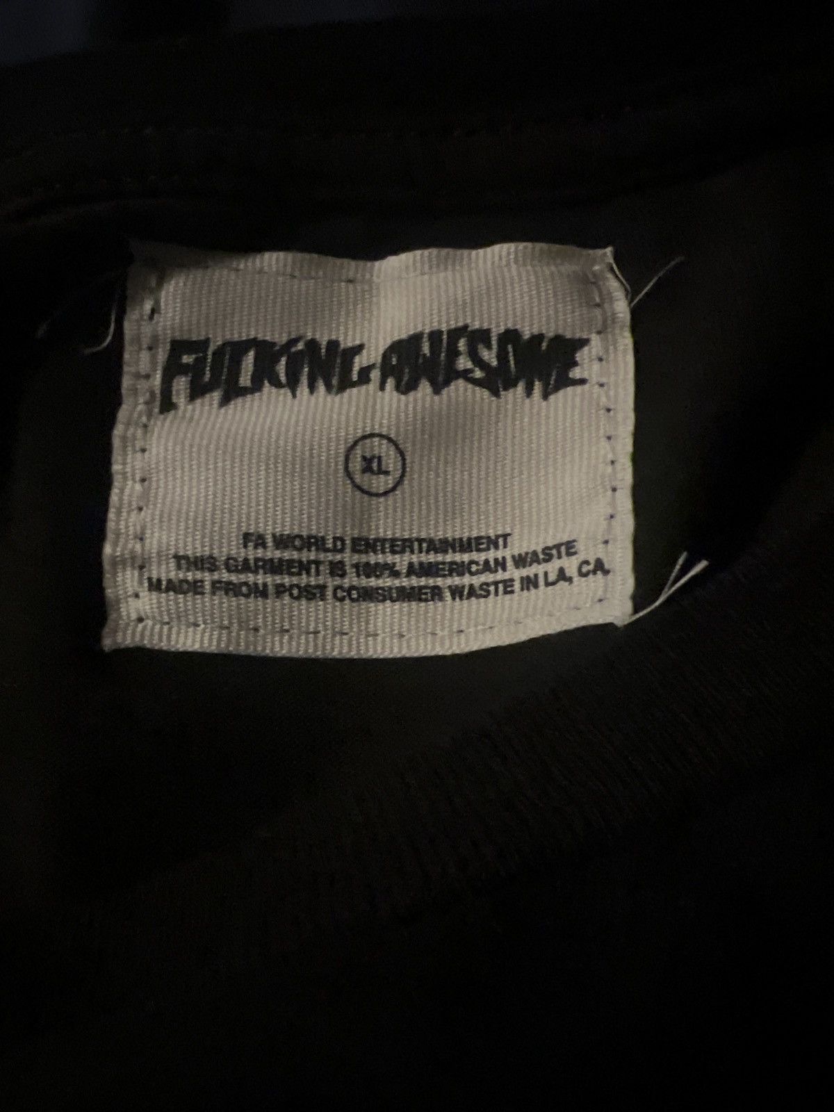 Fucking Awesome FA Stamp Logo Recycled Tee Size US XL / EU 56 / 4 - 4 Thumbnail