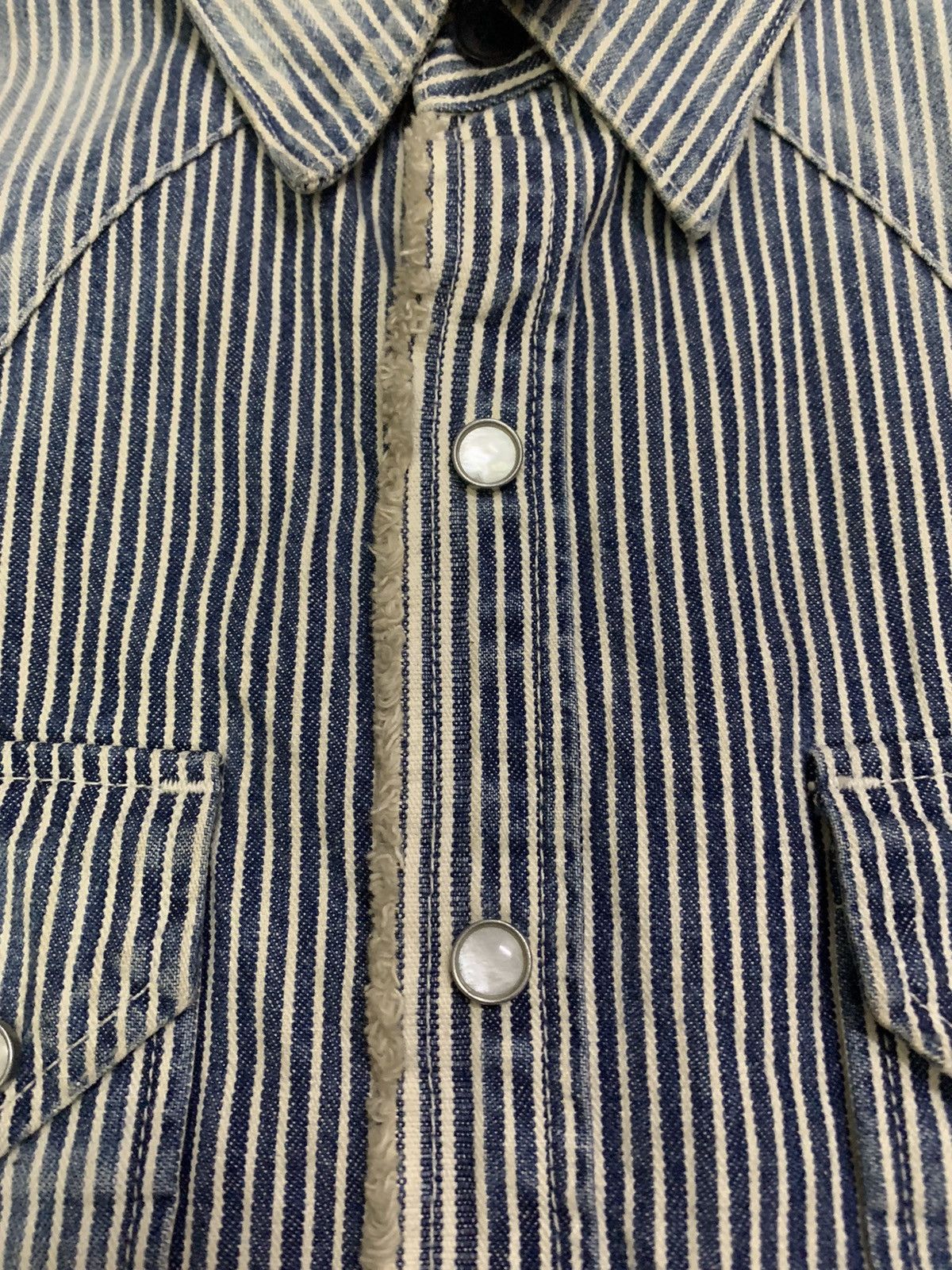 wjk 💥Vintage Wjk Stripe Button Shirt Size US S / EU 44-46 / 1 - 3 Thumbnail