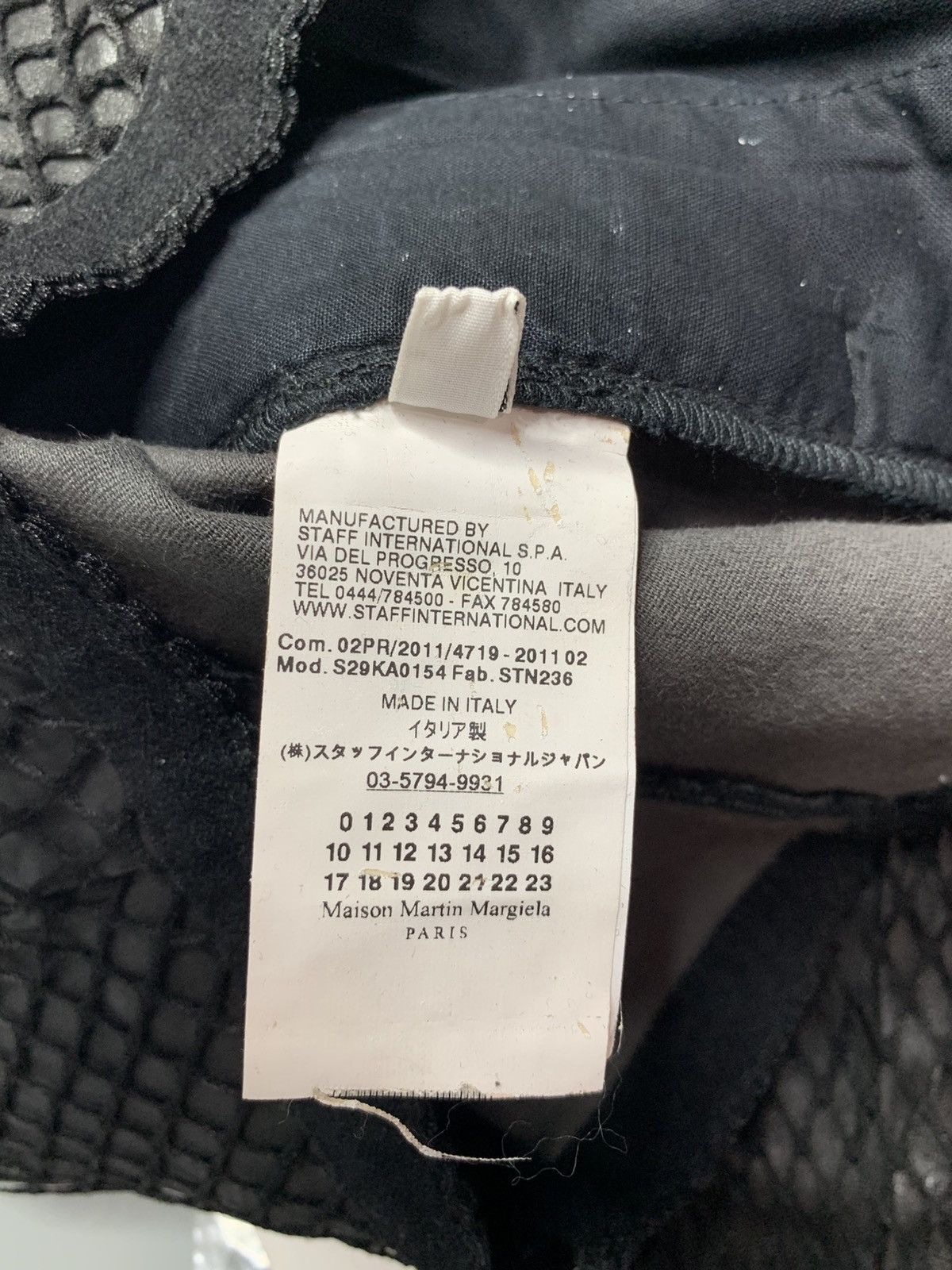 Maison Margiela Maison Margiela A/W 11 Fish Net Leather Trousers Size 27" / US 4 / IT 40 - 8 Thumbnail