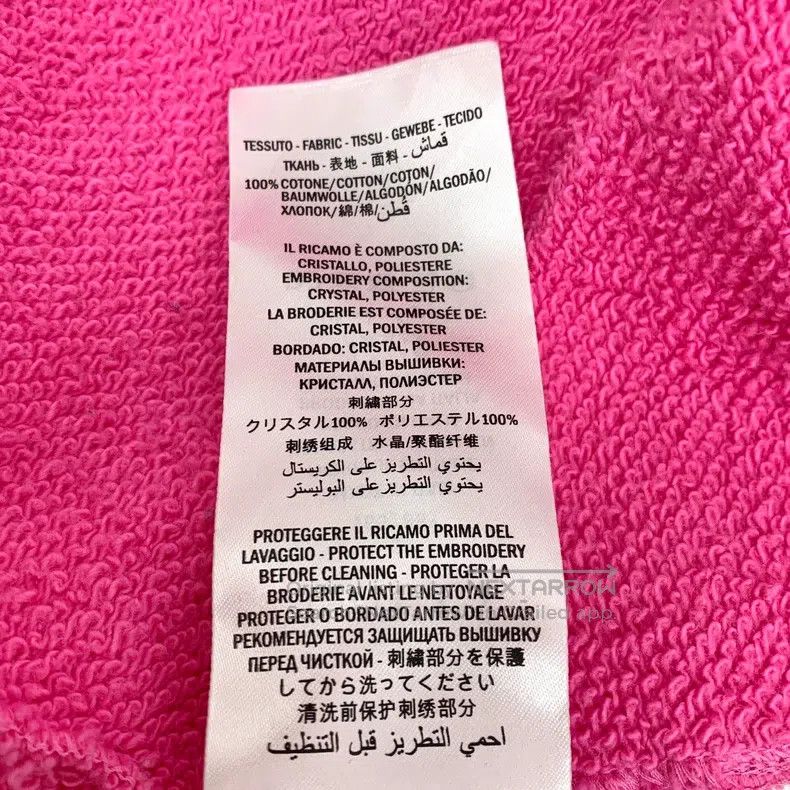 Gucci Gucci Pink logo letter dog head printed beaded cotton roun Size S / US 4 / IT 40 - 9 Thumbnail