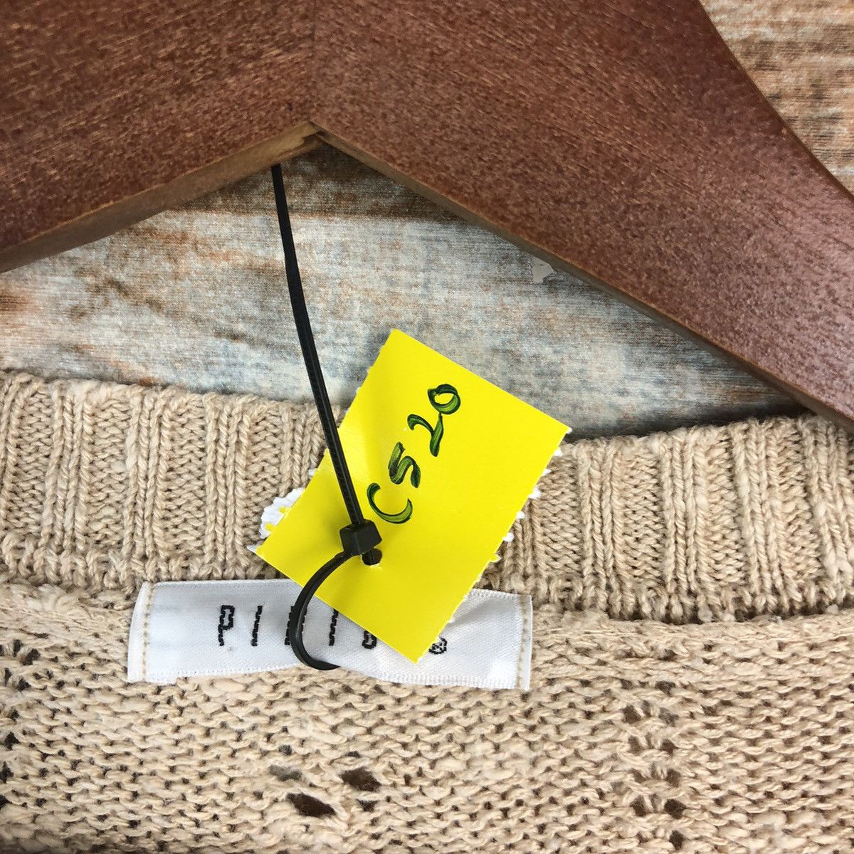Homespun Knitwear × Japanese Brand × Vintage DL Pinion Brown Cardigan Knitwear #C520 Size M / US 6-8 / IT 42-44 - 9 Thumbnail