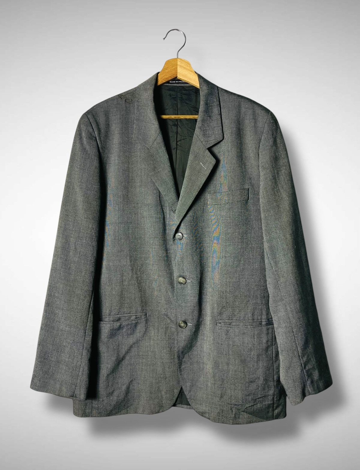 agnes b. Agnes B. Homme Wool Blazer Size US L / EU 52-54 / 3 - 1 Thumbnail