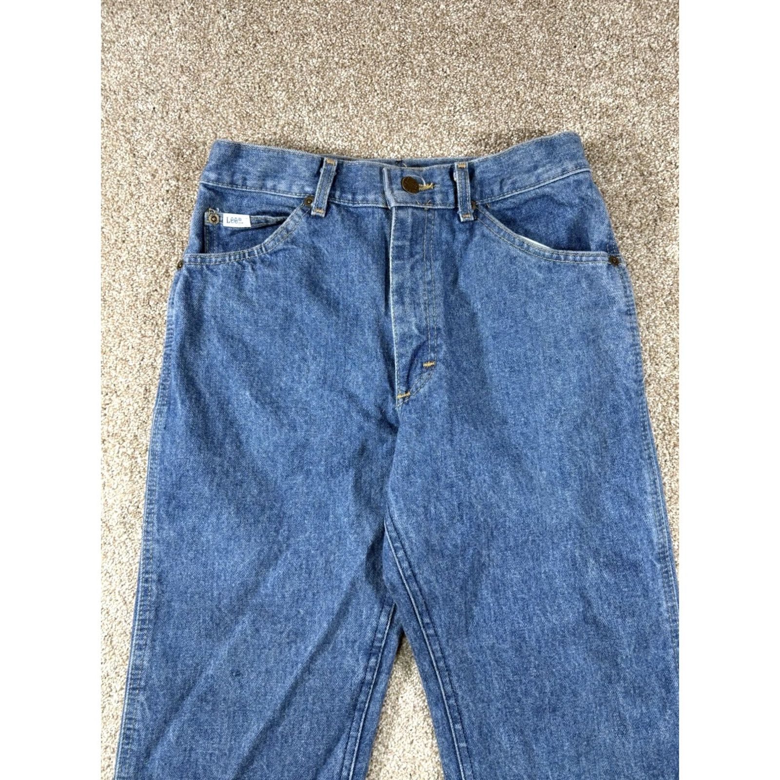 VTG 70s Lee Riders Jeans Mens 28x31 (Tagged 29x32) USA Union Shirt?