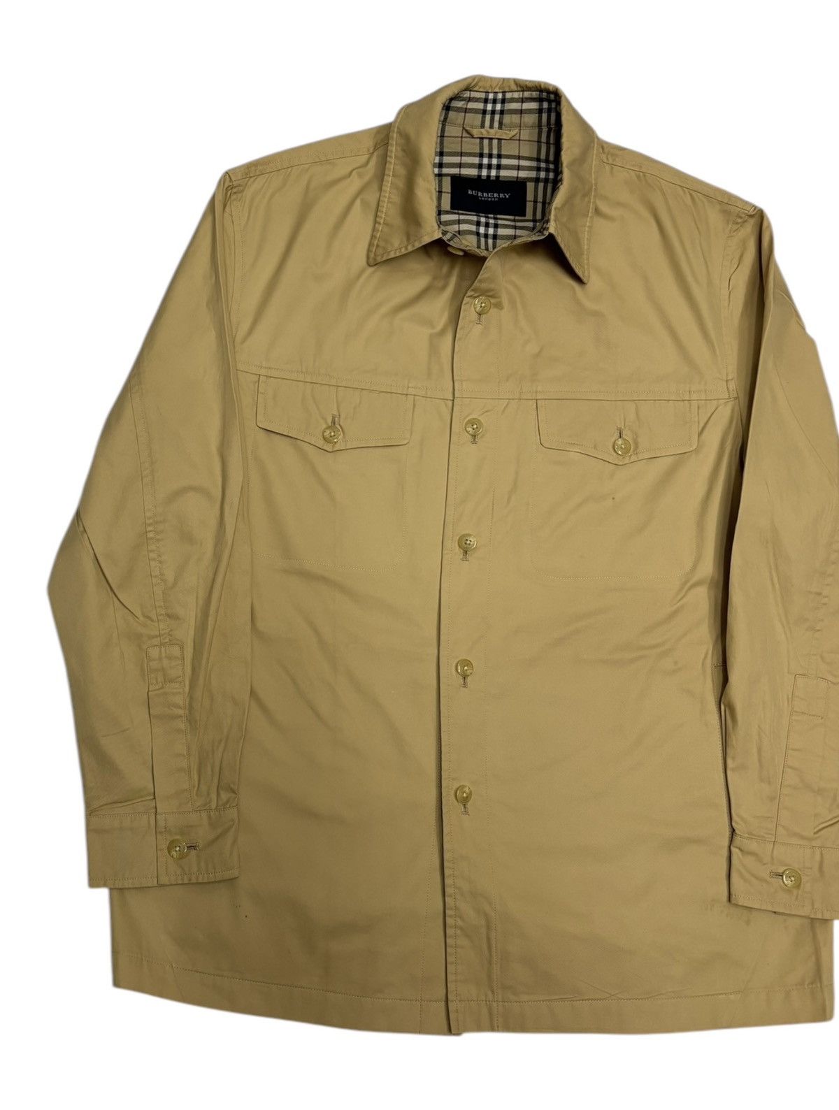 Burberry Vintage Burberry London Check Lightweight Jacket Size US L / EU 52-54 / 3 - 13 Thumbnail