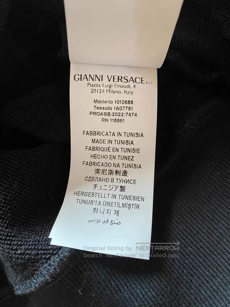 Versace Versace Embroidered sweatshirt Size US XXL / EU 58 / 5 - 5 Thumbnail