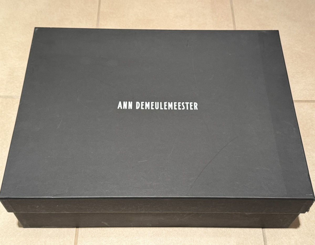 Ann Demeulemeester Ann Demeulemeester Vitello Boot Tucson Nero Size US 7 / EU 40 - 13 Thumbnail