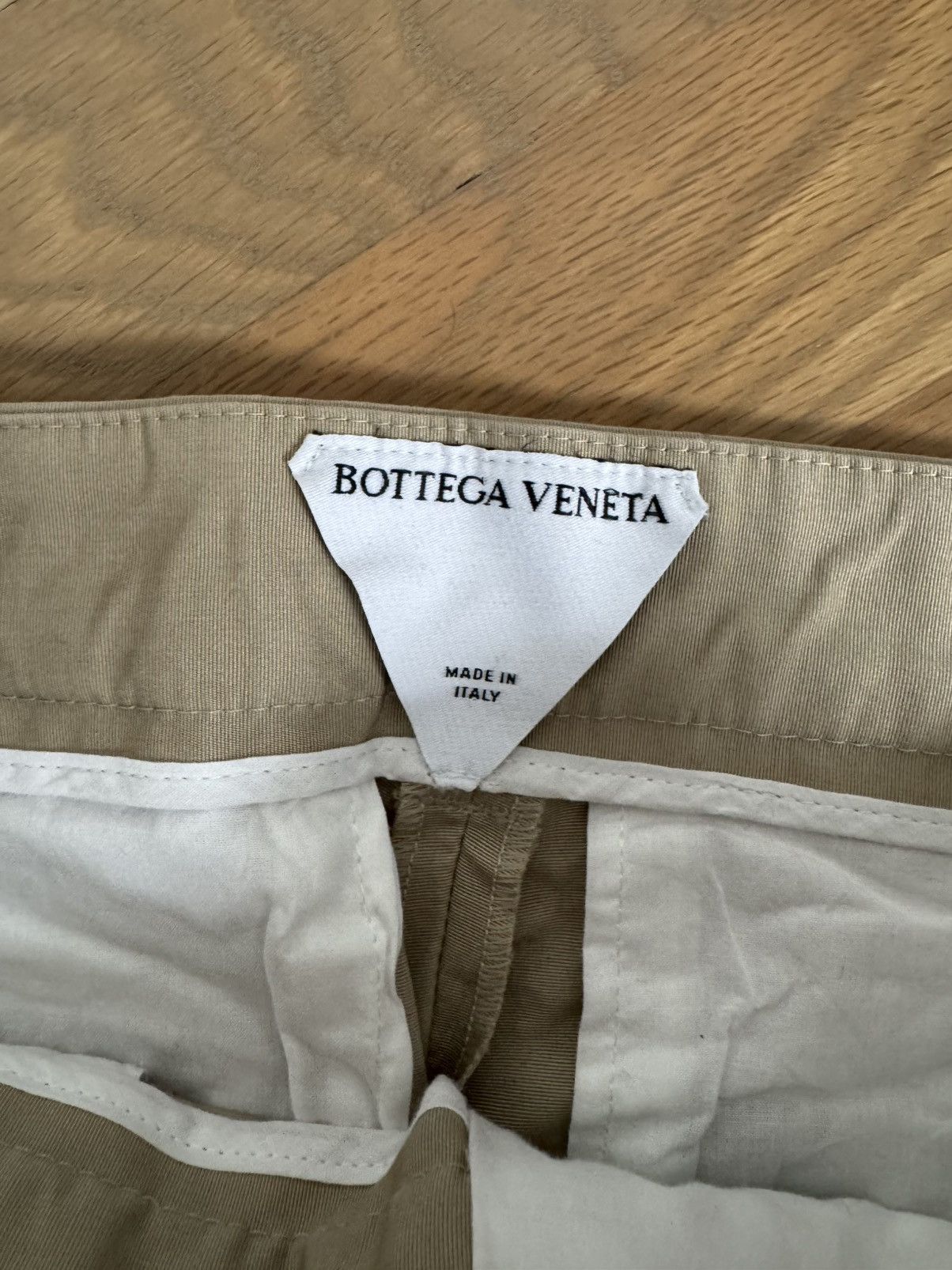 Bottega Veneta Bottega Veneta Tan Tapered Chinos Size US 30 / EU 46 - 2 Thumbnail