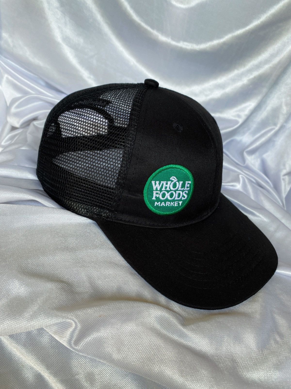 Other Whole Foods Market Hat Ball Cap ONE SIZE Black Structured Size ONE SIZE - 3 Thumbnail