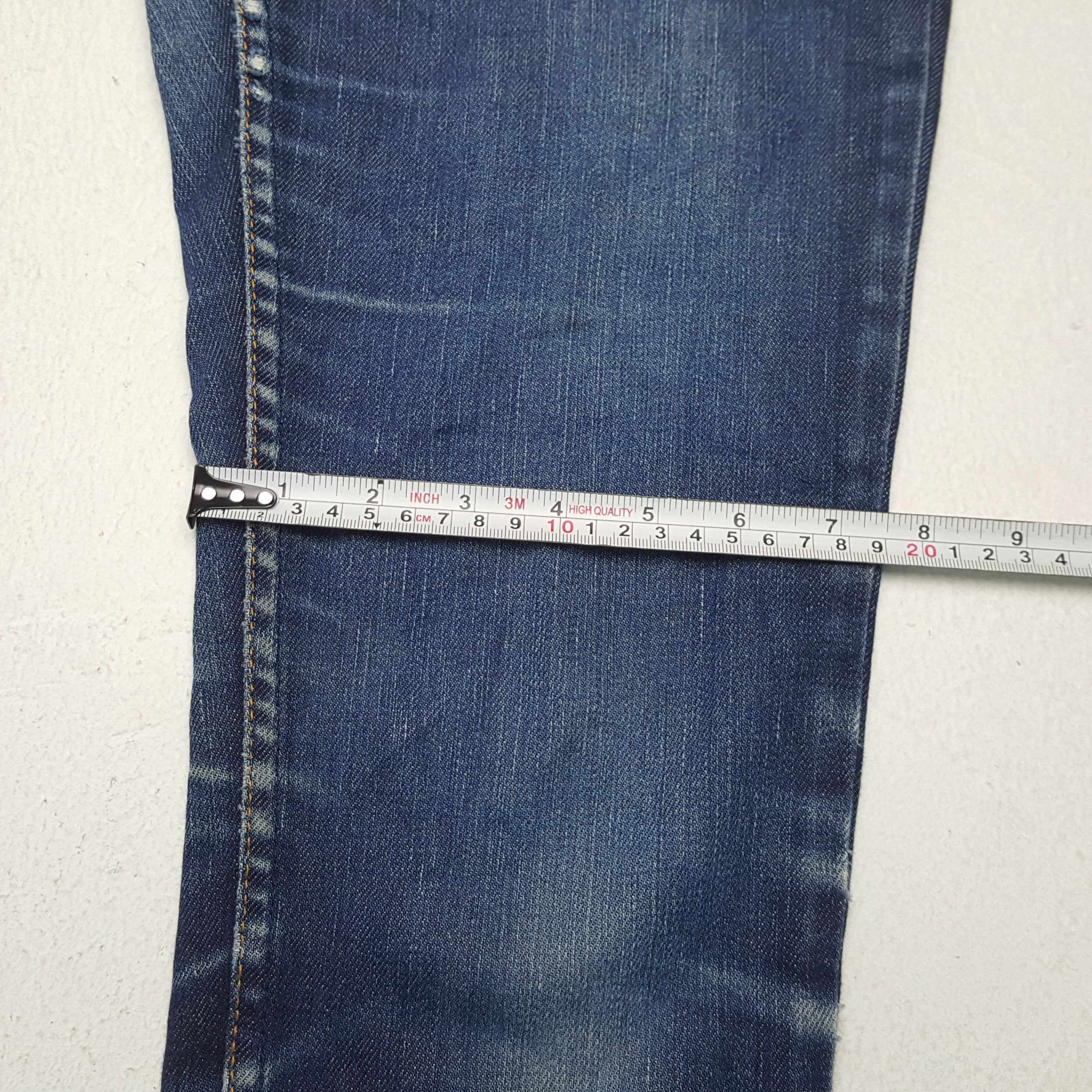 Hysteric Glamour × Japanese Brand × Vintage HYSTERIC GLAMOUR Japanese Brand Custom Art Style Jeans Size 29" - 10 Thumbnail
