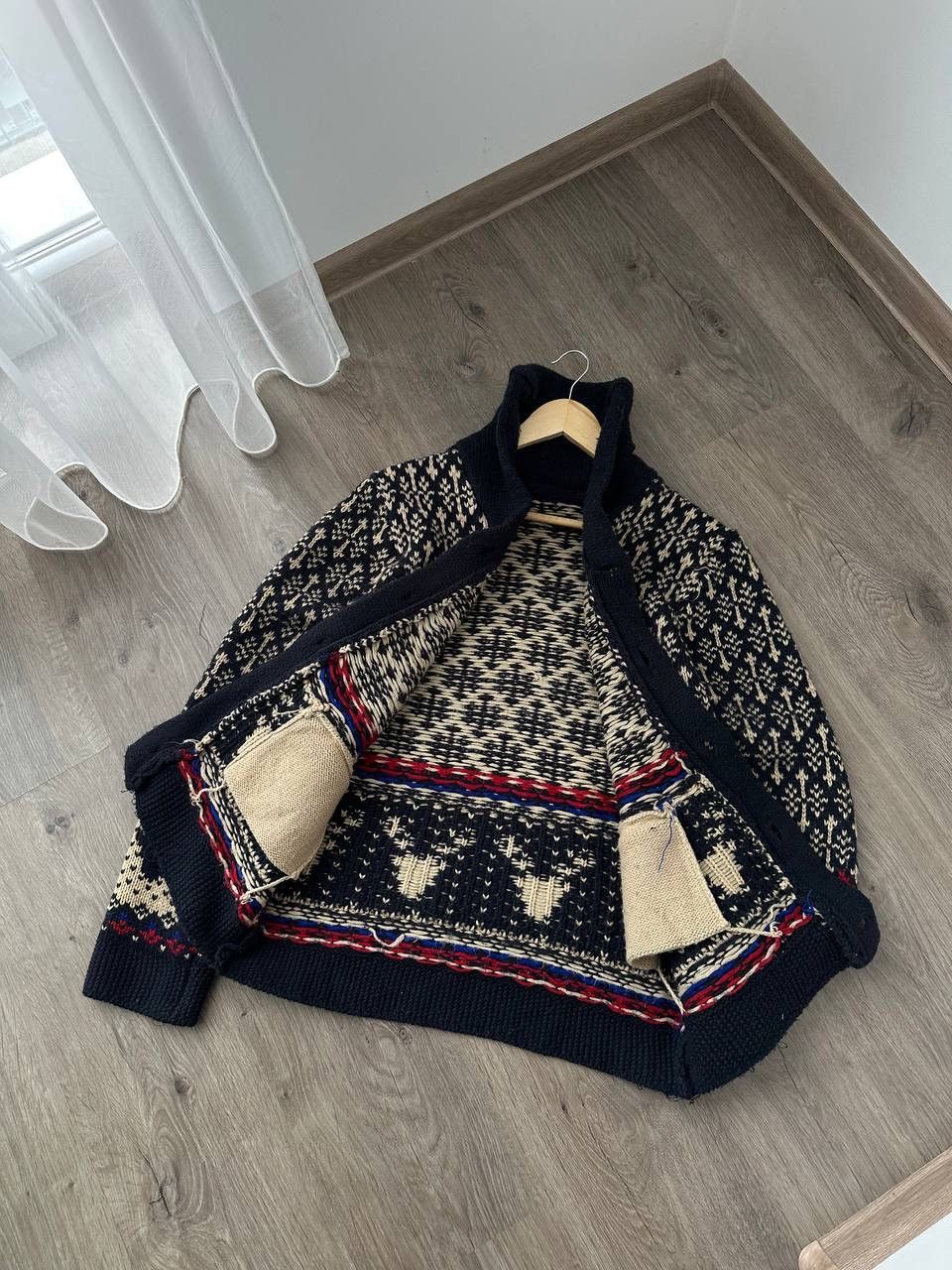 Vintage Vintage Cardigan Wool Knit Norway Dale Garn Sweater Size US M / EU 48-50 / 2 - 12 Thumbnail