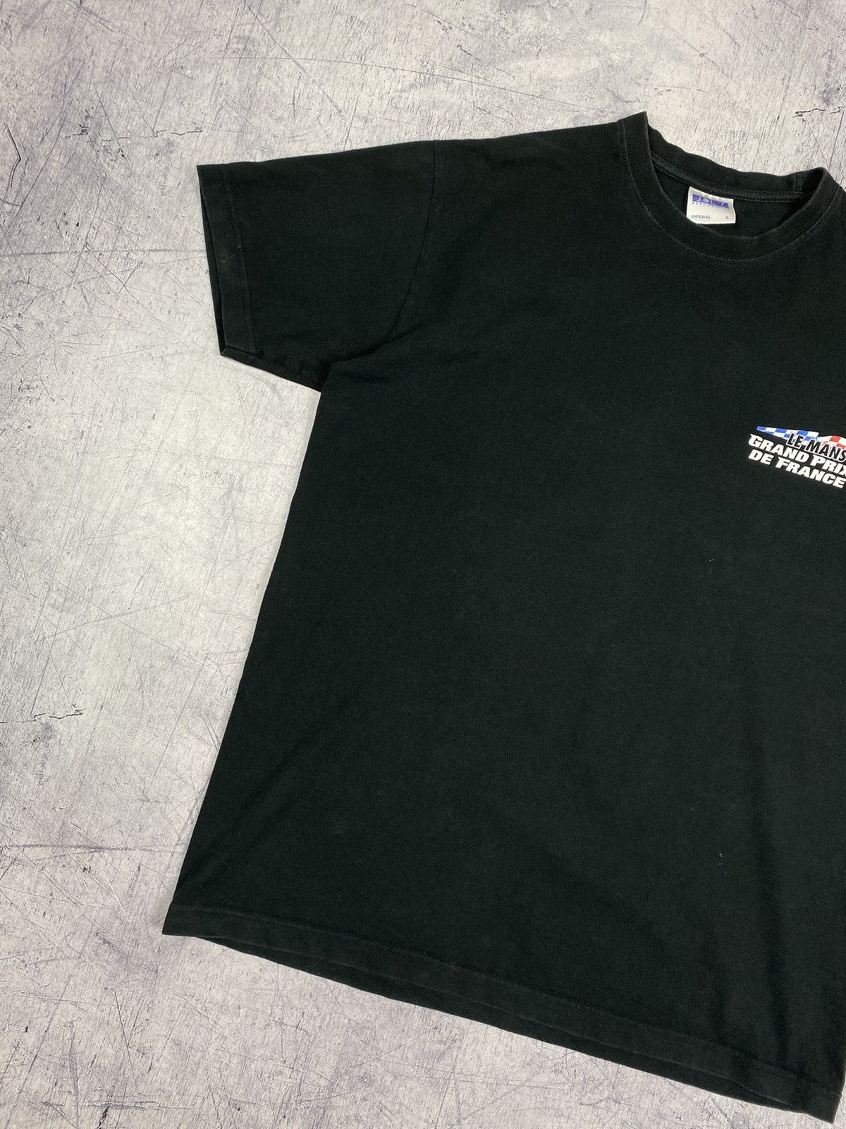 Vintage Vintage 00s Grand Prix De France Le Mans Racing Tee f1 y2k Size US L / EU 52-54 / 3 - 12 Thumbnail