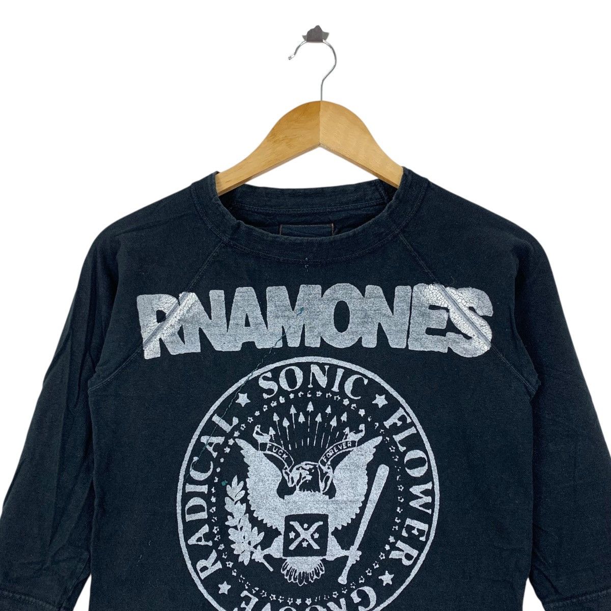 Japanese Brand RNA Inc x RAMONES Rnamones Jp Slang Rock Band Japanese Shirt Size US S / EU 44-46 / 1 - 2 Thumbnail