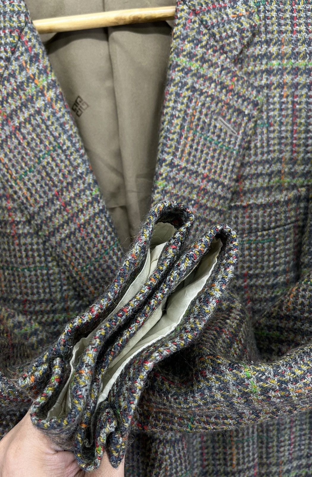 Givenchy Vintage Givenchy Luxury Wool Blazer Coat Jacket Size US M / EU 48-50 / 2 - 12 Thumbnail