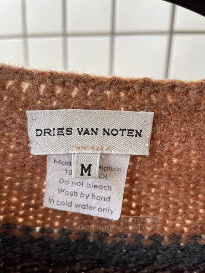 Dries Van Noten Dries Van Noten Full Wool Sweater Size US M / EU 48-50 / 2 - 2 Thumbnail