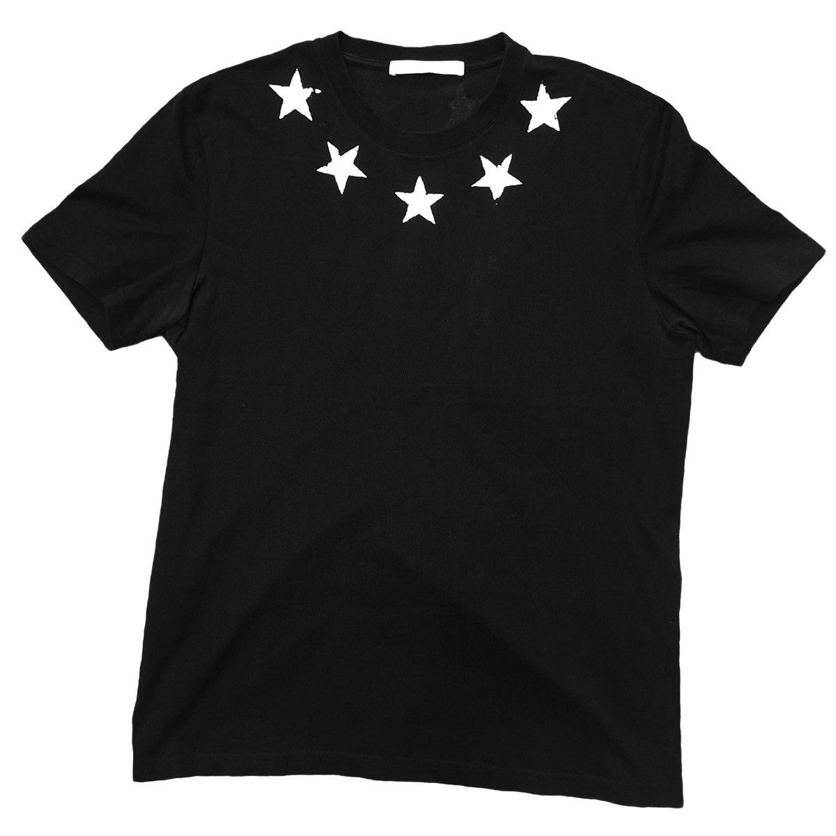 Givenchy Givenchy Black and White Distressed Vintage Stars Slim Fit Size US L / EU 52-54 / 3 - 2 Thumbnail