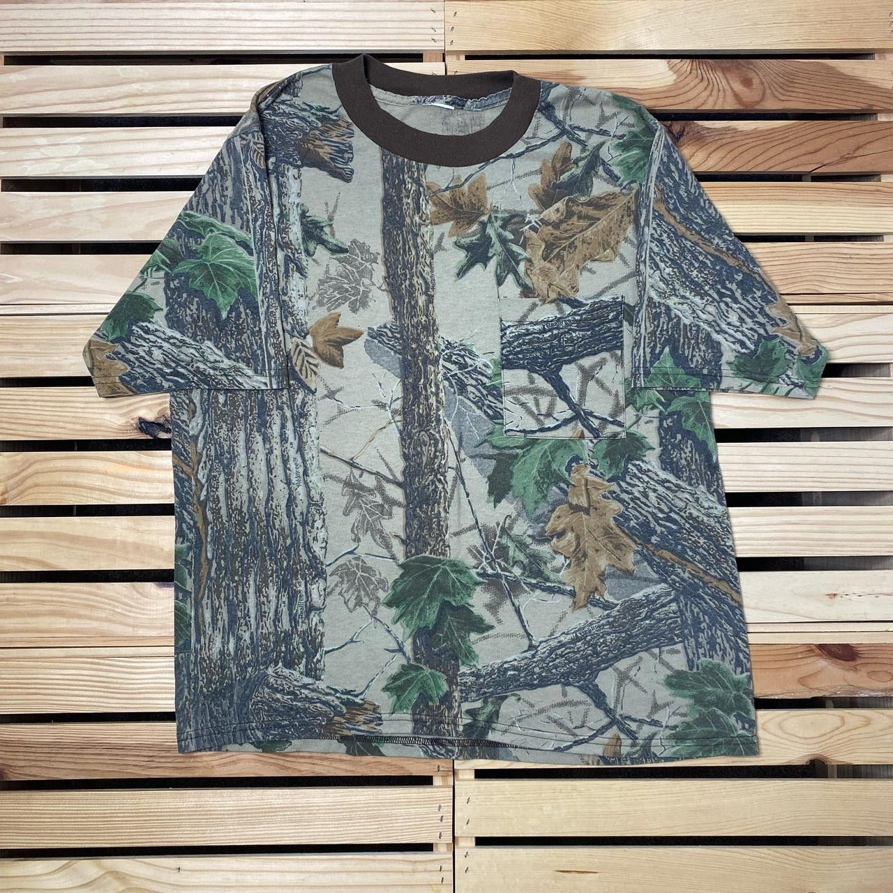 Realtree Vintage Realtree Camo Pocket Tee Size Large Size US L / EU 52-54 / 3 - 1 Thumbnail
