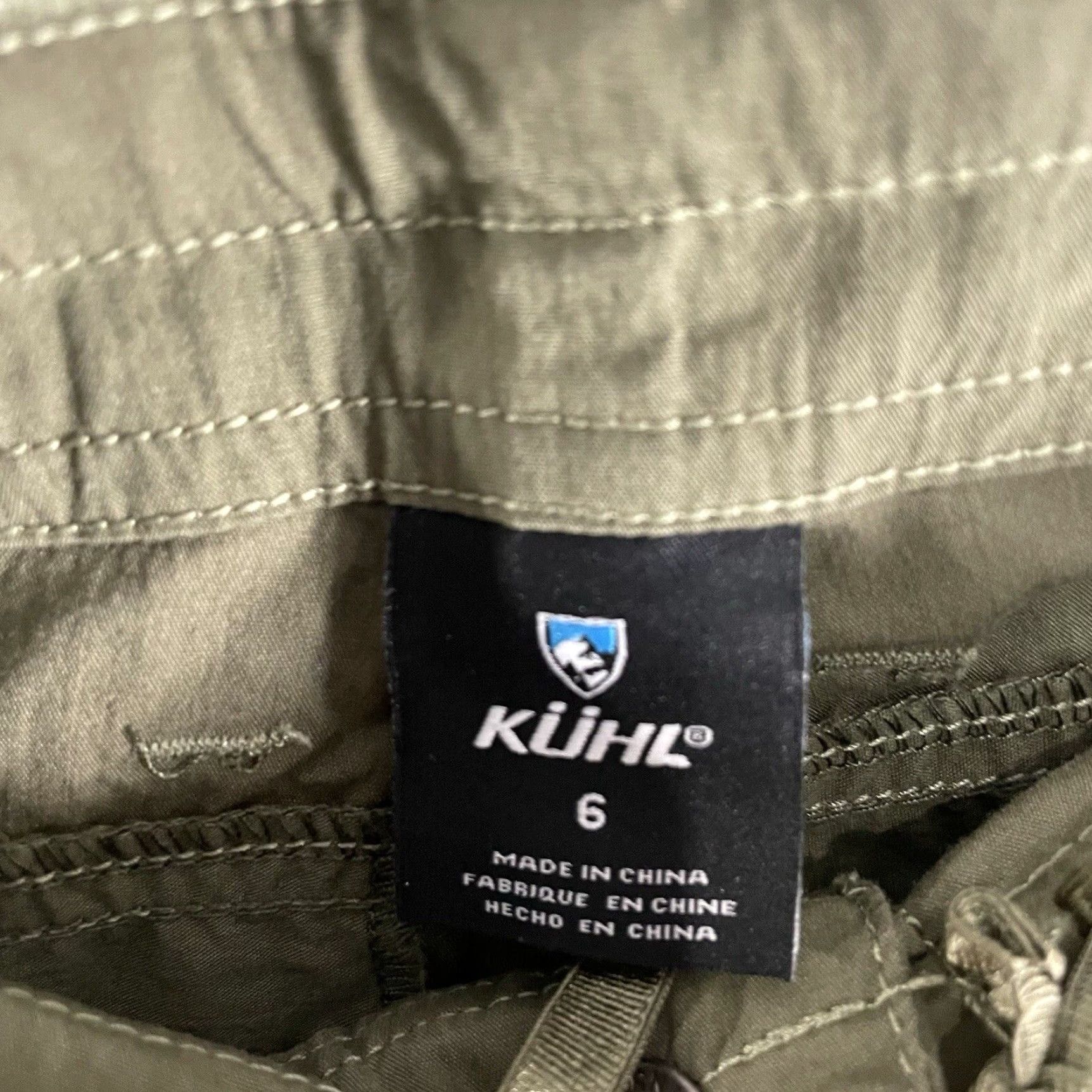 Vintage Kuhl Women's Green Athletic Cargo Capri Pants Size 6 Size ONE SIZE - 4 Thumbnail
