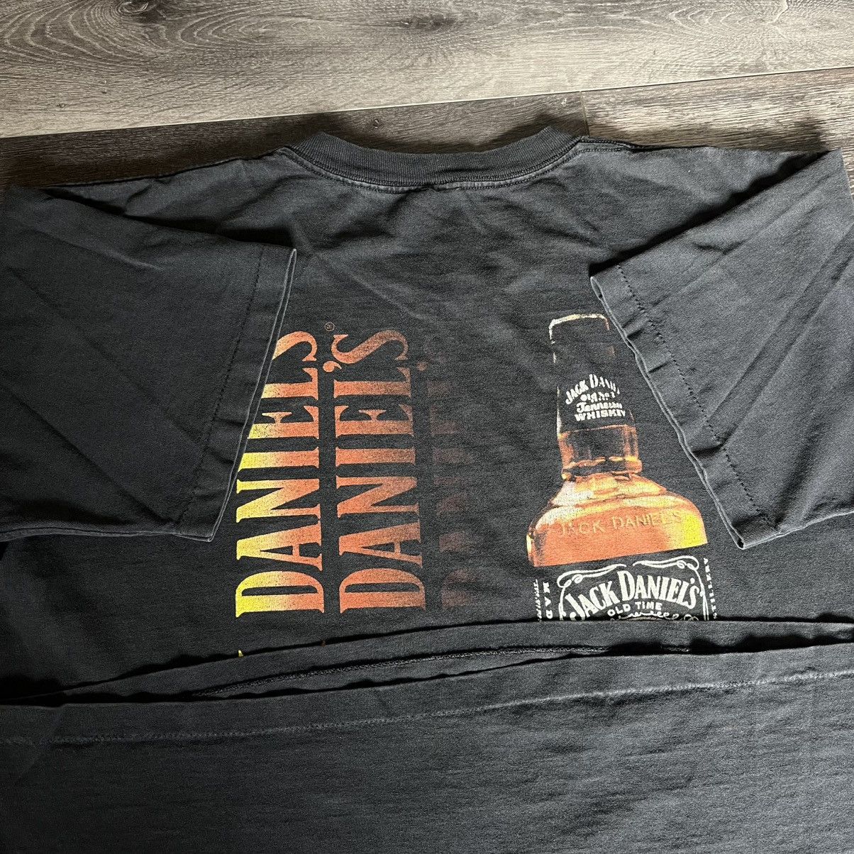Vintage Vintage 90s Jack Daniels Tennessee Whiskey Graphic Logo Tee Size US L / EU 52-54 / 3 - 6 Thumbnail