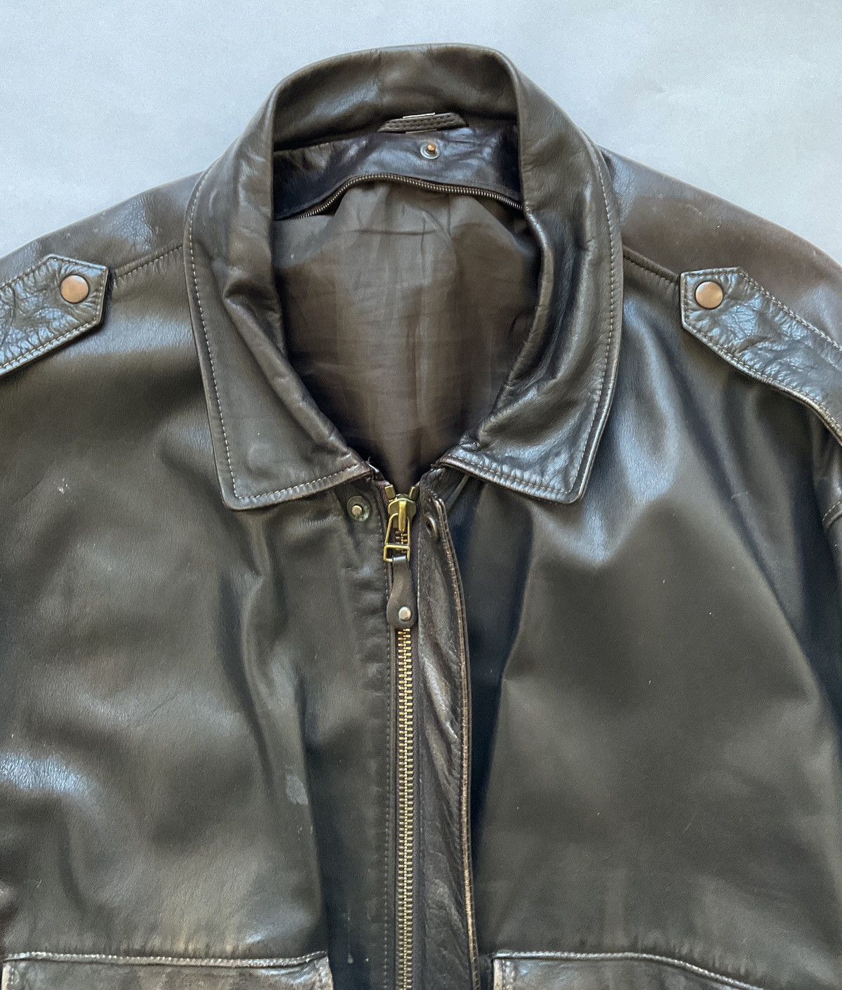 Vintage Vintage aviator jacket Size US XXL / EU 58 / 5 - 2 Thumbnail
