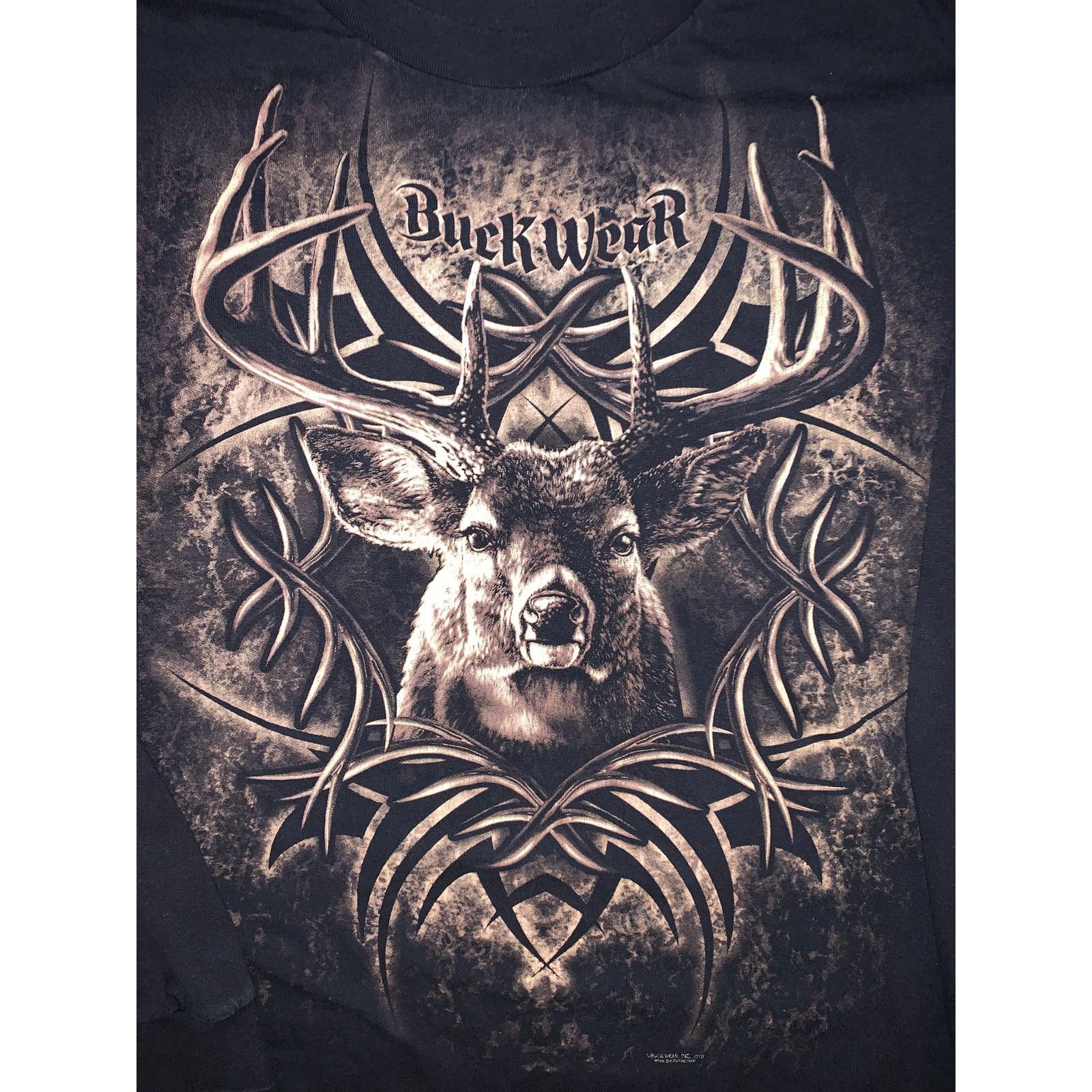 AAA × Other × Vintage Vtg Buck Wear Deer Hunting Long Sleeve T Shirt Large Tribal Size US L / EU 52-54 / 3 - 3 Thumbnail