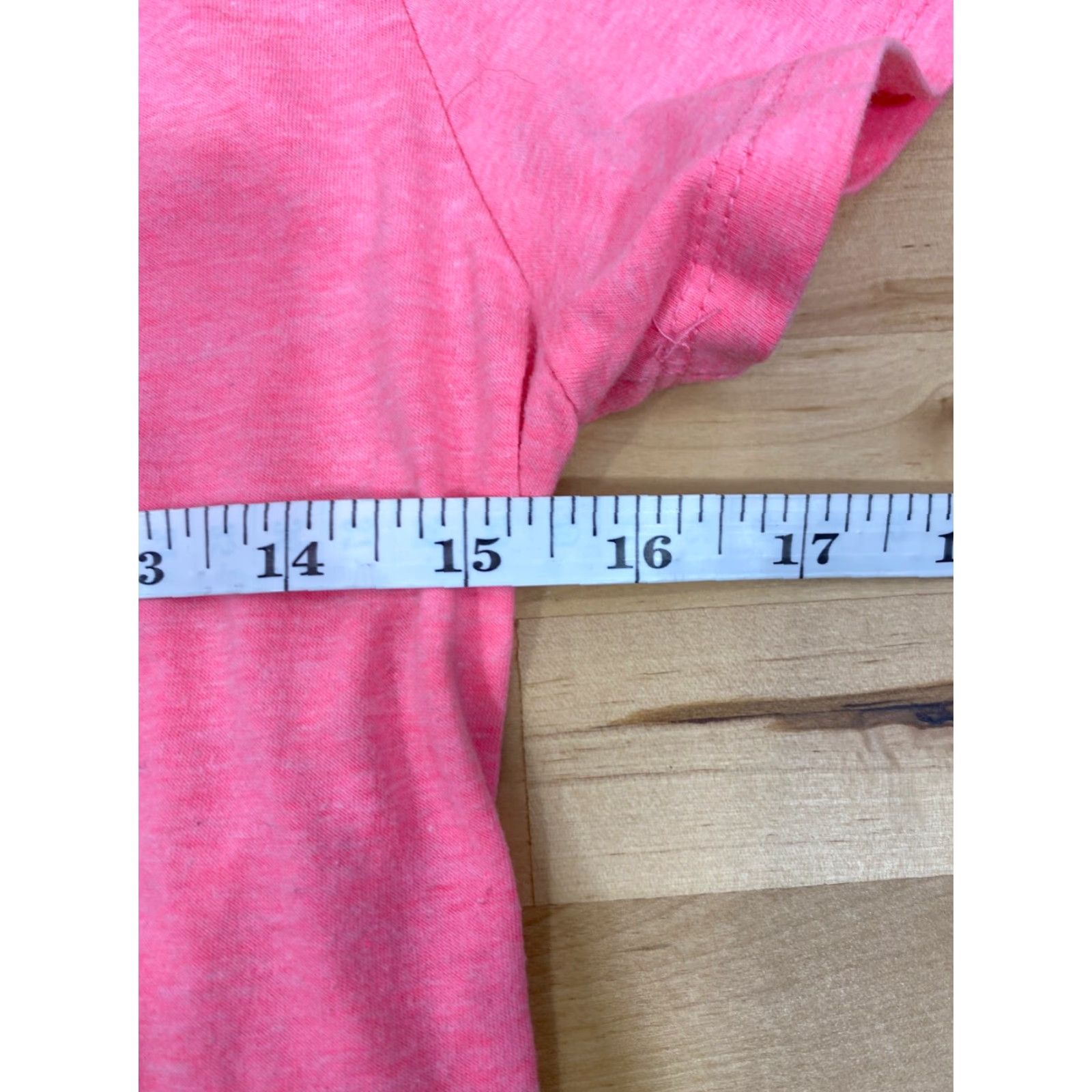 Next Level Next Level T-Shirt Peach Pink Short Sleeve Logo Crew Neck Women L Digital #1774 Size L / US 10 / IT 46 - 7 Thumbnail