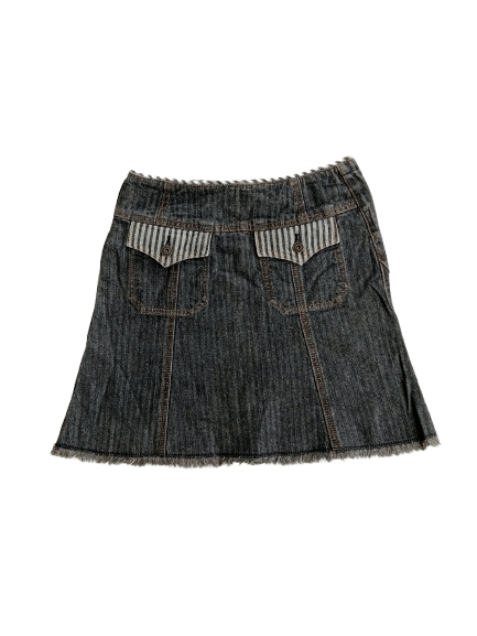 Vintage Vintage East Boy Denim Skirt Nice Style Size 28" / US 6 / IT 42 - 2 Thumbnail