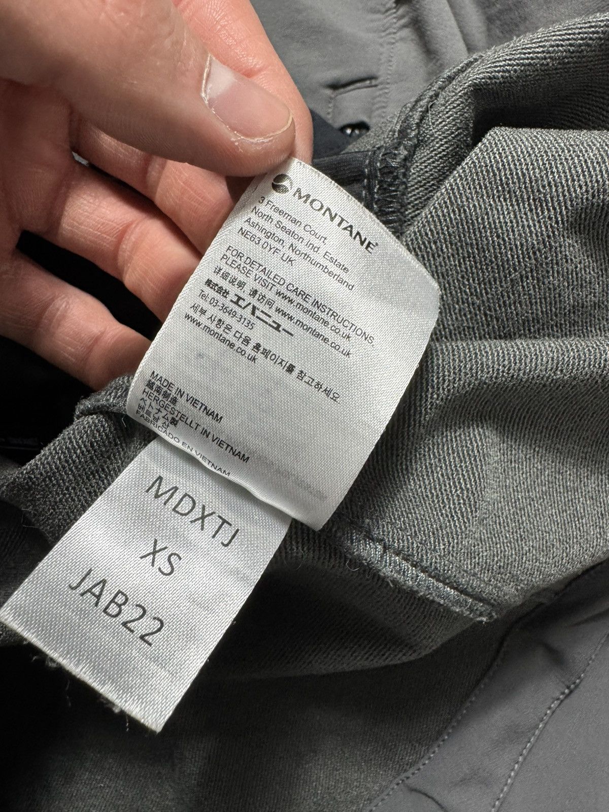 Montane Montane Soft-Shell Outdoor Full Zip Jacket Size XS Size US XS / EU 42 / 0 - 8 Thumbnail