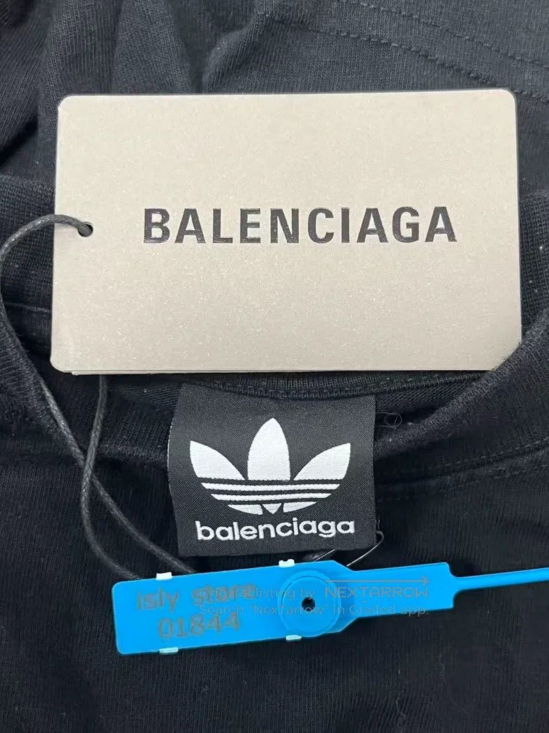 Balenciaga Balenciaga Brand logo letter embroidery round neck short s Size US M / EU 48-50 / 2 - 5 Thumbnail