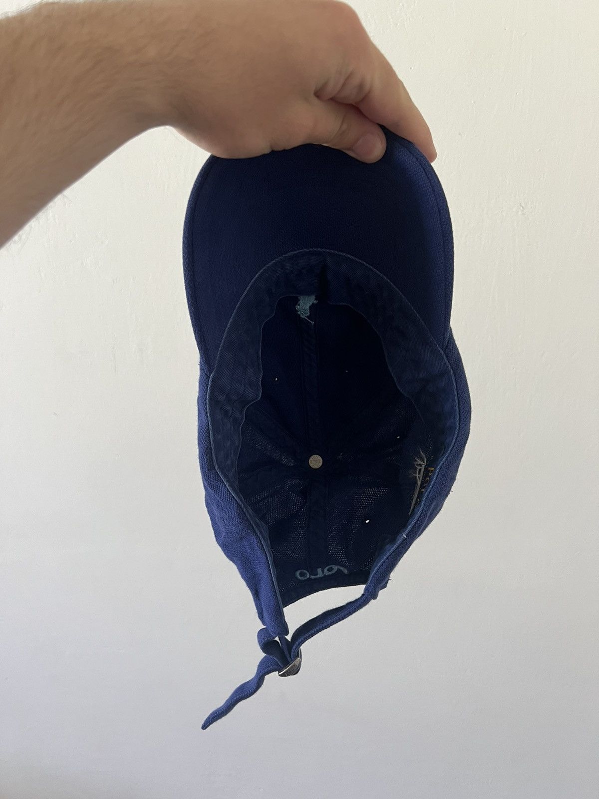 Polo Ralph Lauren × Vintage Polo Ralph Lauren vintage cap blue old money style Size ONE SIZE - 5 Thumbnail