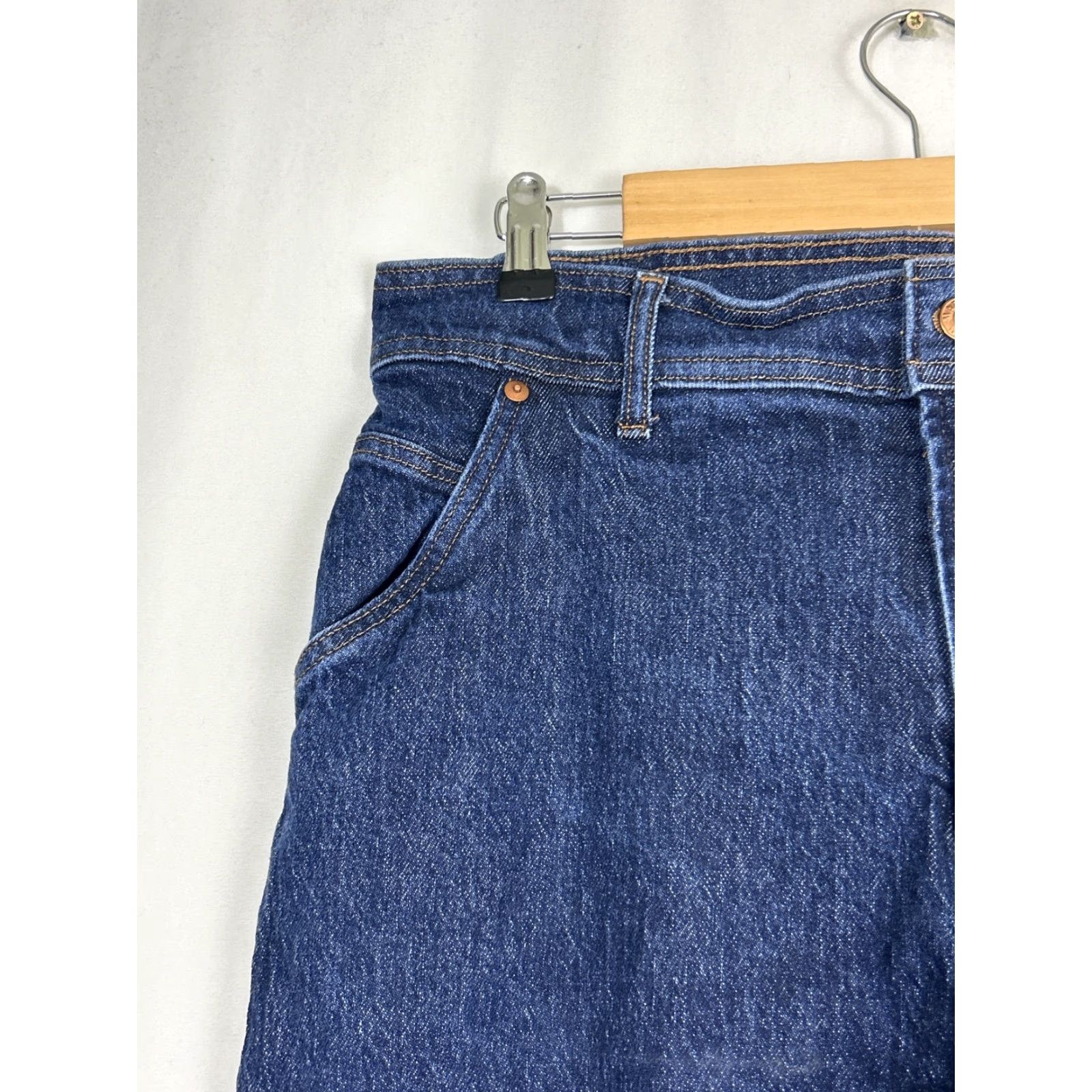 Madewell Madewell Jeans Women's Slim 5-Pocket Denim Dark Blue Fade Stretch 36x28 Adult Regular 32 Color Blue Size 24" / US 00 / IT 34 - 4 Thumbnail