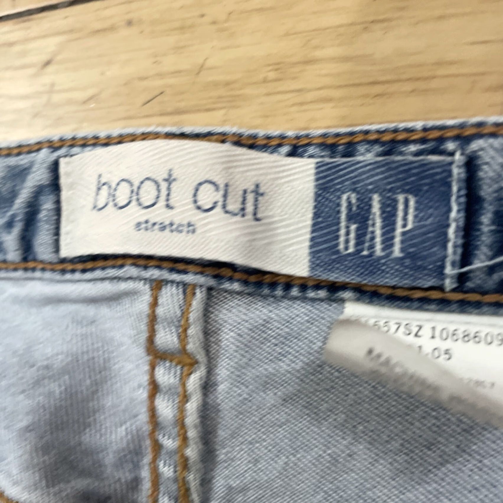 Gap GAP Jeans Women 4 Boot Cut Regular Vintage 90s Light Blue Stretch Denim 29x28 Blue, Navy, Denim Bootcut Women 4 GAP Jeans Vintage 90s Size 27" / US 4 / IT 40 - 6 Thumbnail