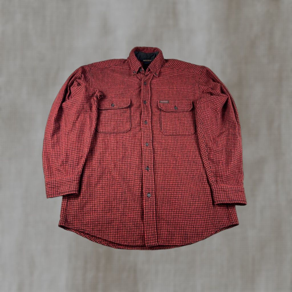 Vintage VINTAGE Woolrich Shirt Mens M Red Check Flannel Button Long Sleeve Buffalo Plaid Size US M / EU 48-50 / 2 - 1 Thumbnail