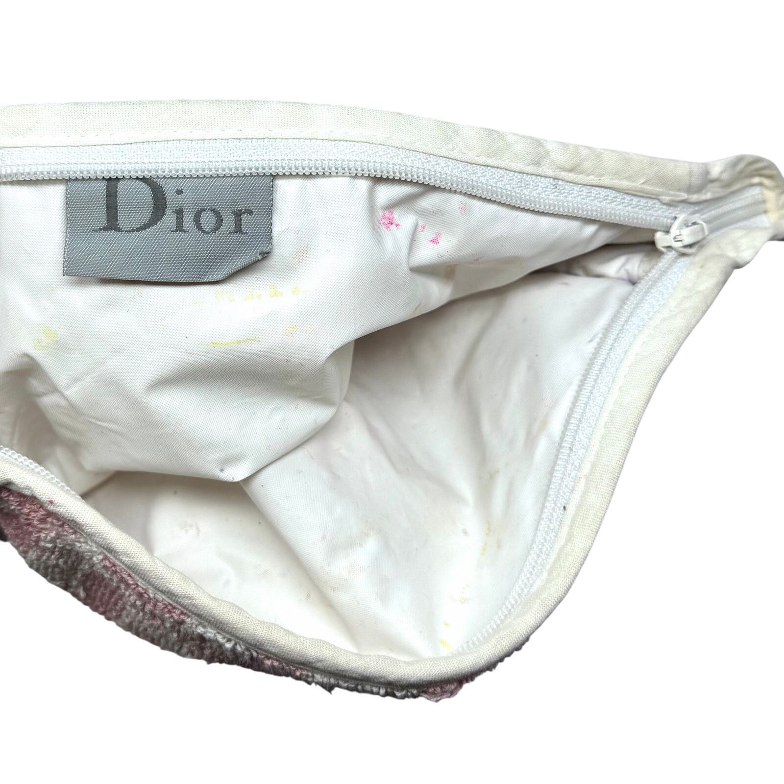 Dior Dior Oblique Terry Cloth Pouch Size ONE SIZE - 3 Thumbnail