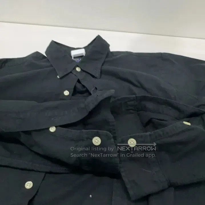 Polo Ralph Lauren Polo Ralph Lauren Men's Black Oxford Button Shirt. Size US XL / EU 56 / 4 - 9 Thumbnail