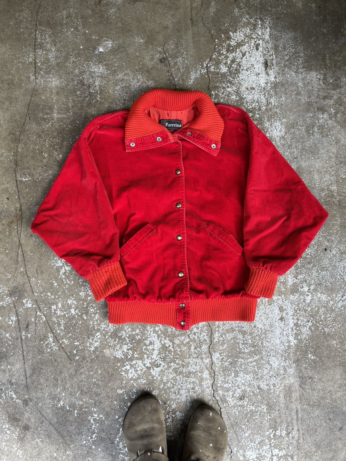 Vintage Vintage 80s Corduroy Jacket Size US XL / EU 56 / 4 - 1 Thumbnail