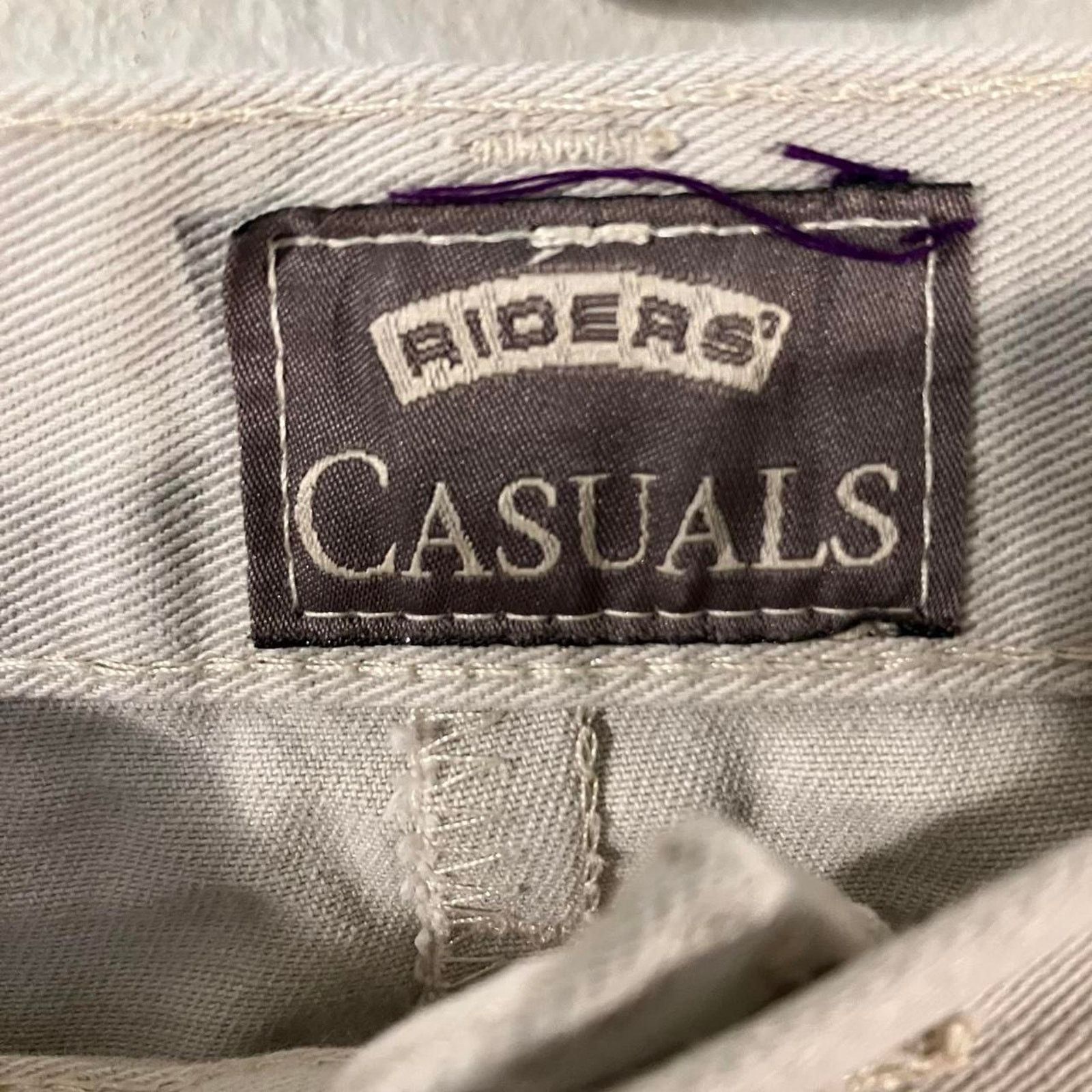 Lee × Vintage Vintage 90s Light Tan Riders by Lee Pants Size US 32 / EU 48 - 3 Thumbnail